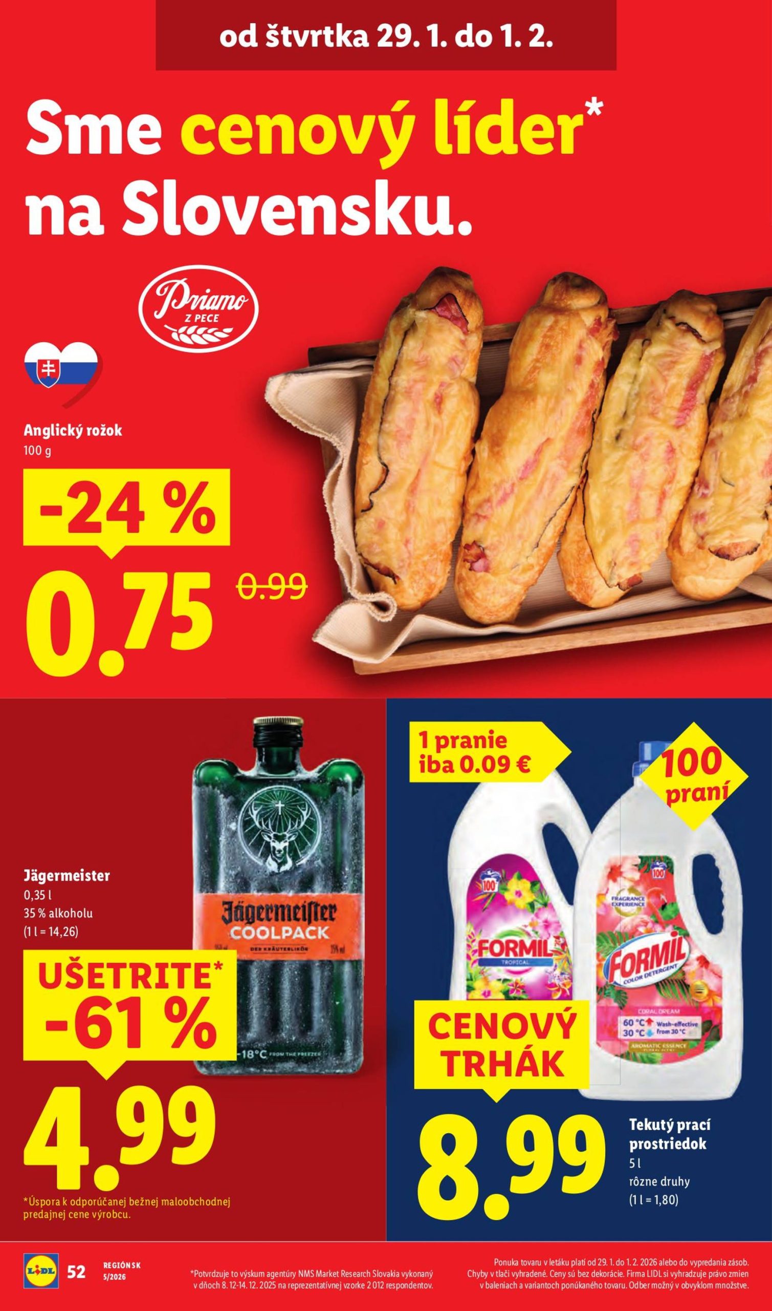 Page 4 of Aktuálny lidl leták platný od štvrtka 29.01 do 01.02
