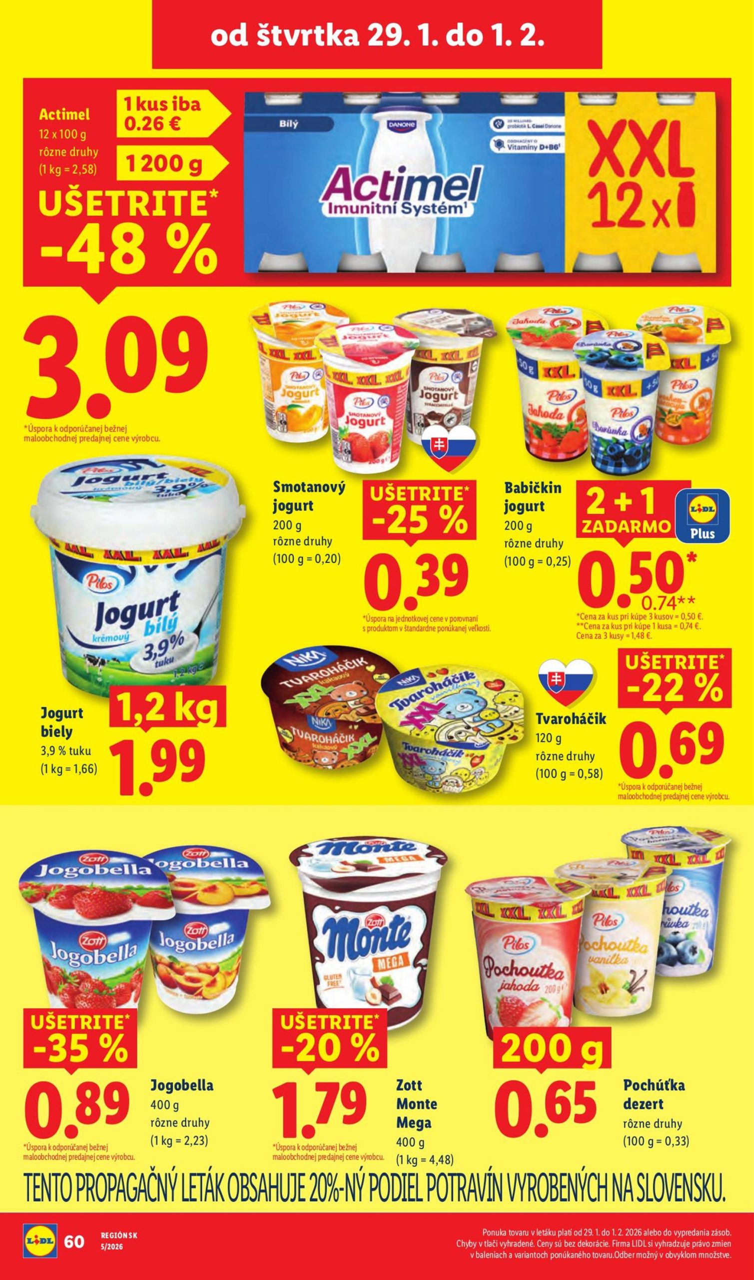 Page 18 of Aktuálny lidl leták platný od štvrtka 29.01 do 01.02