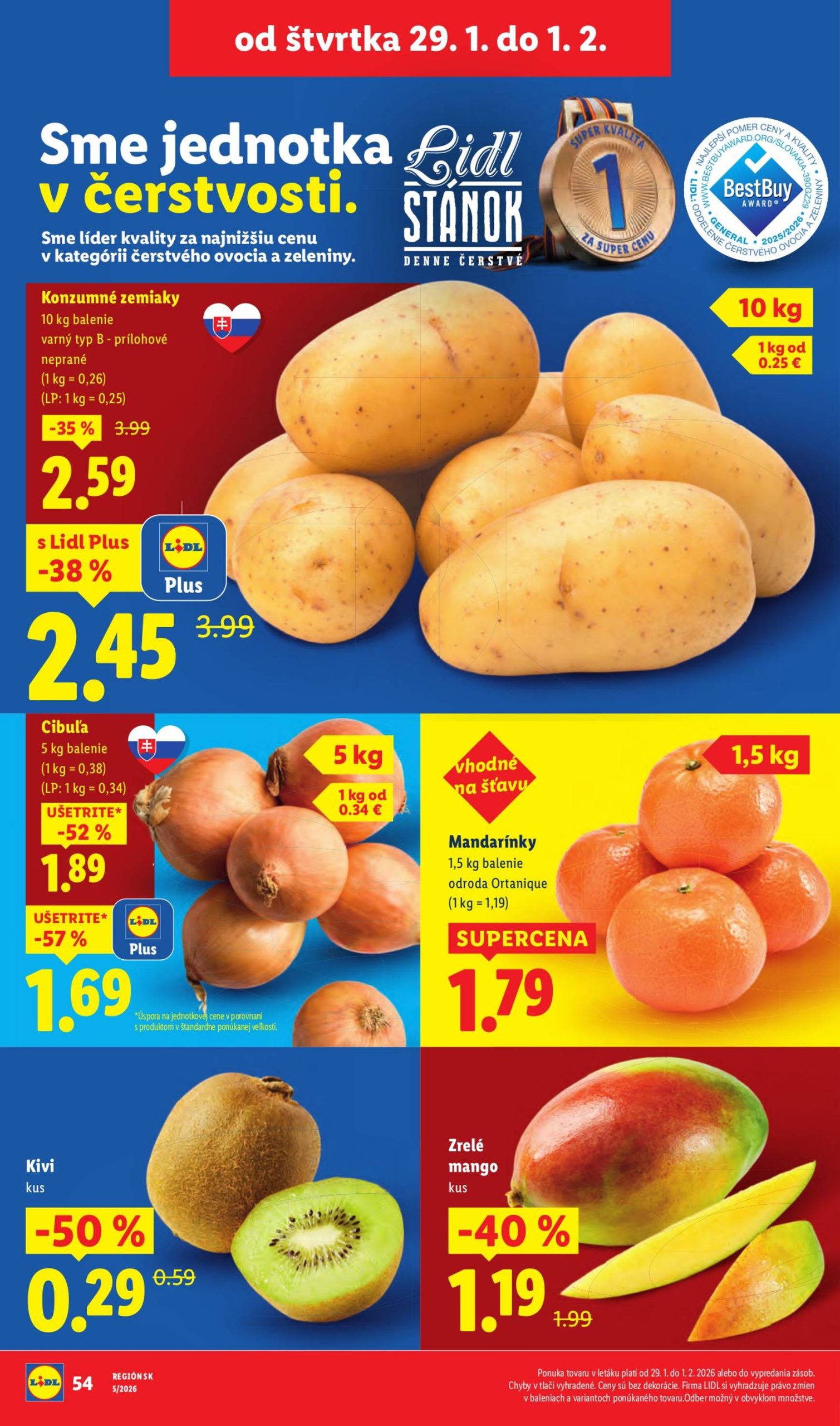 Page 12 of Aktuálny lidl leták platný od štvrtka 29.01 do 01.02