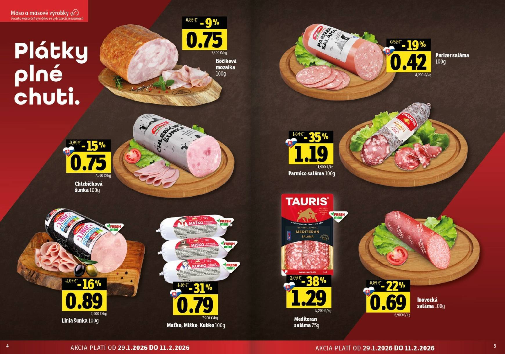 Page 3 of Aktuálny fresh leták platný od štvrtka 29.01 do 11.02