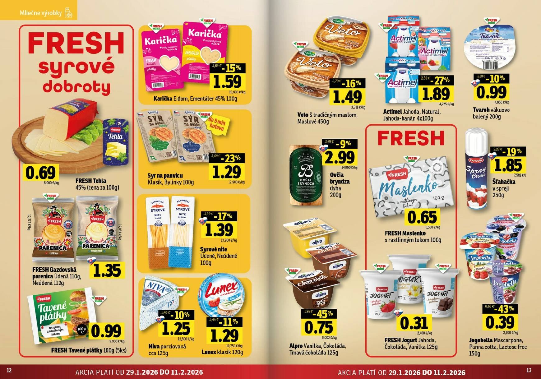 Page 7 of Aktuálny fresh leták platný od štvrtka 29.01 do 11.02
