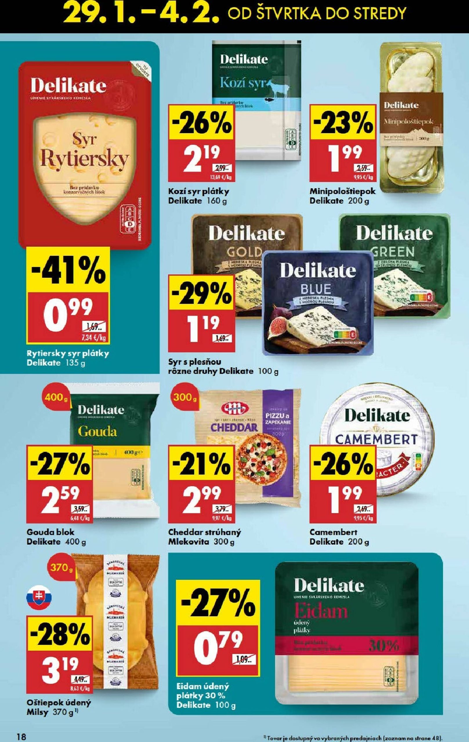 Page 18 of Aktuálny biedronka leták platný od štvrtka 29.01 do 04.02