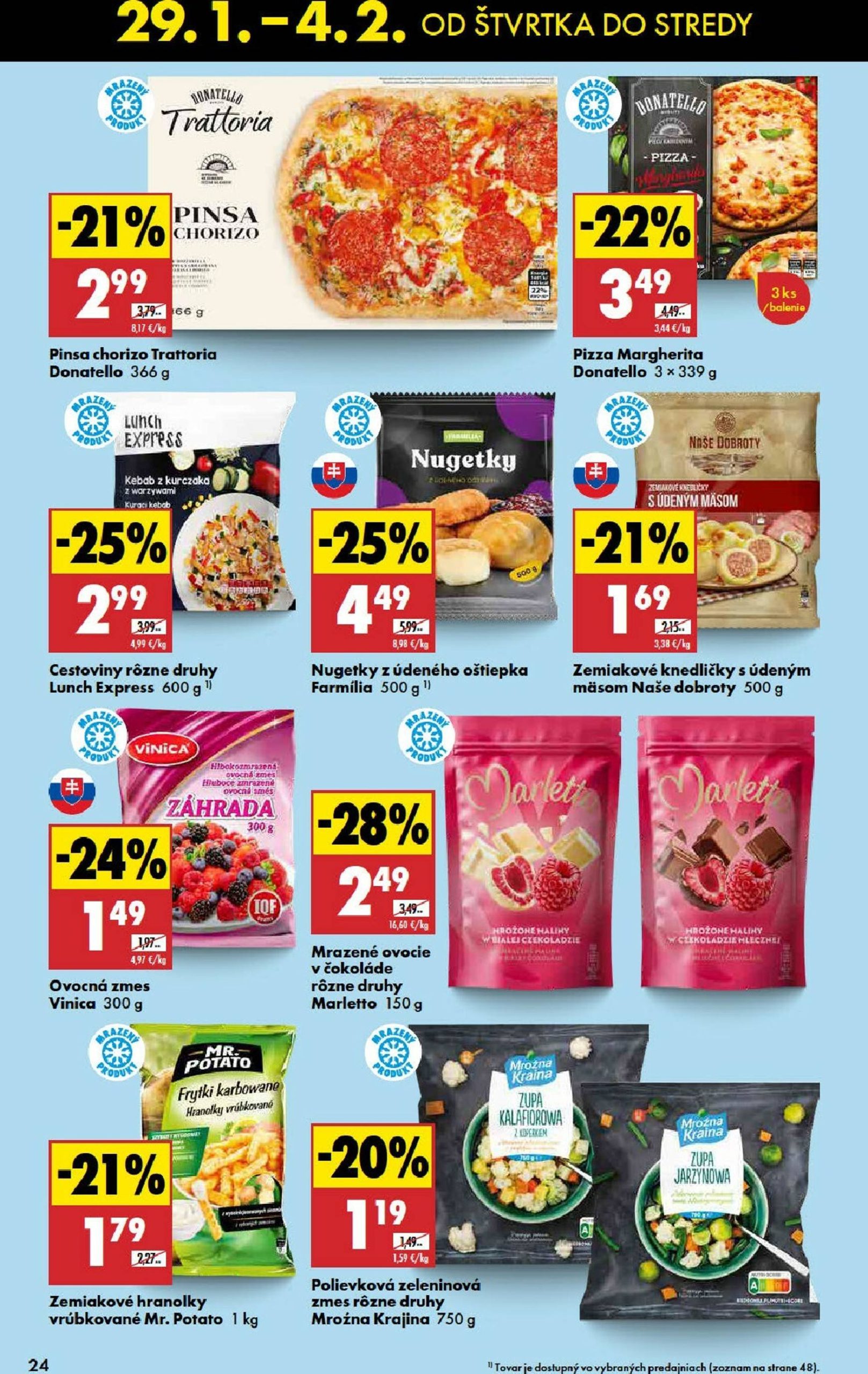 Page 24 of Aktuálny biedronka leták platný od štvrtka 29.01 do 04.02