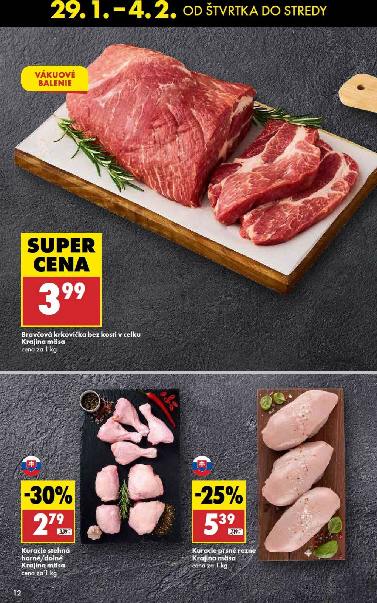 Page 12 of Aktuálny biedronka leták platný od štvrtka 29.01 do 04.02