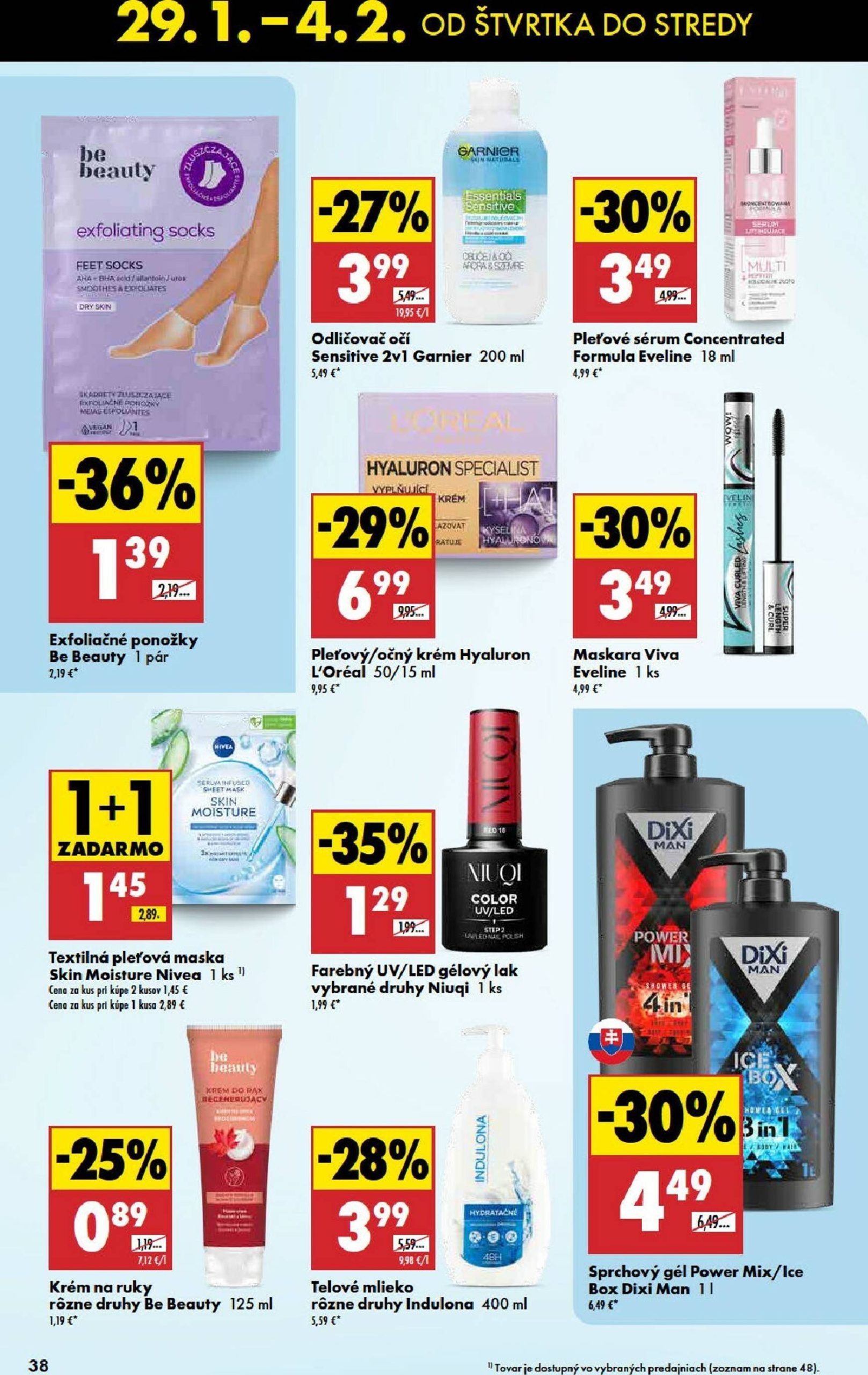 Page 38 of Aktuálny biedronka leták platný od štvrtka 29.01 do 04.02