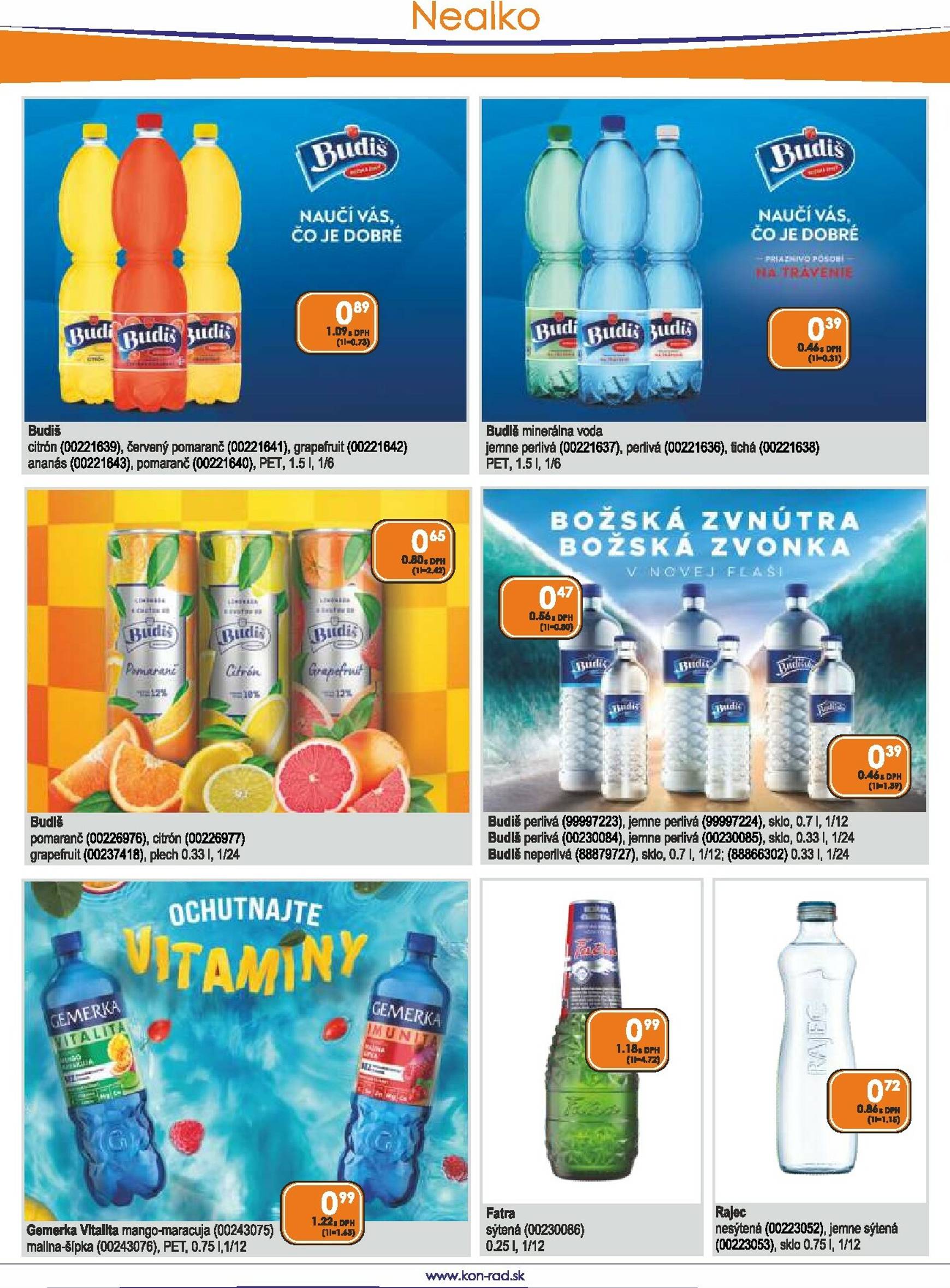 Page 16 of Aktuálny kon-rad leták platný od štvrtka 08.01 do 31.01