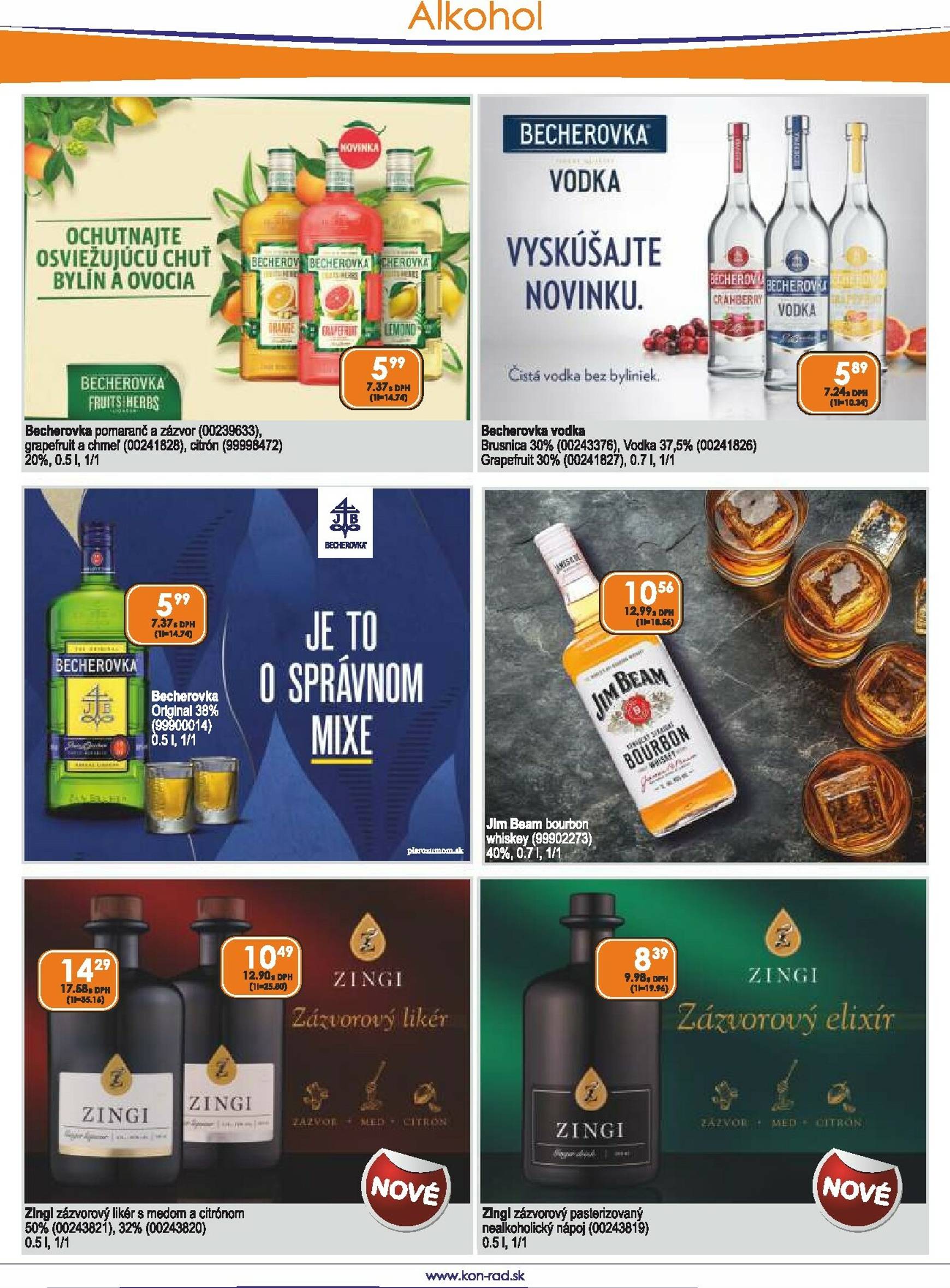 Page 4 of Aktuálny kon-rad leták platný od štvrtka 08.01 do 31.01