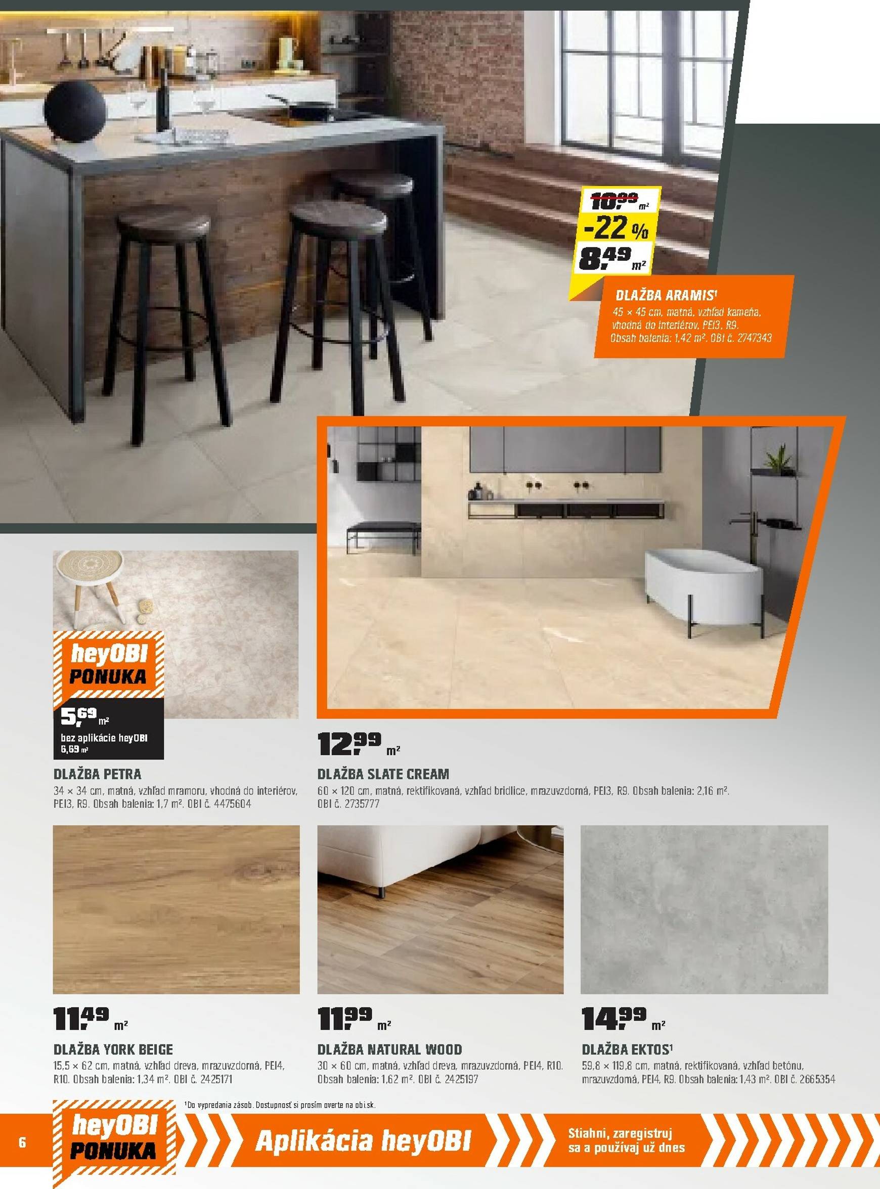 Page 6 of Aktuálny obi leták platný od piatka 02.01 do 31.01