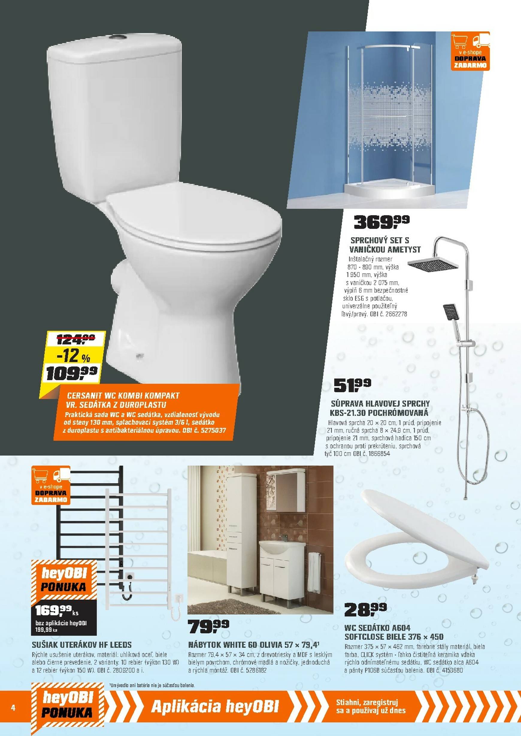 Page 4 of Aktuálny obi leták platný od piatka 02.01 do 31.01