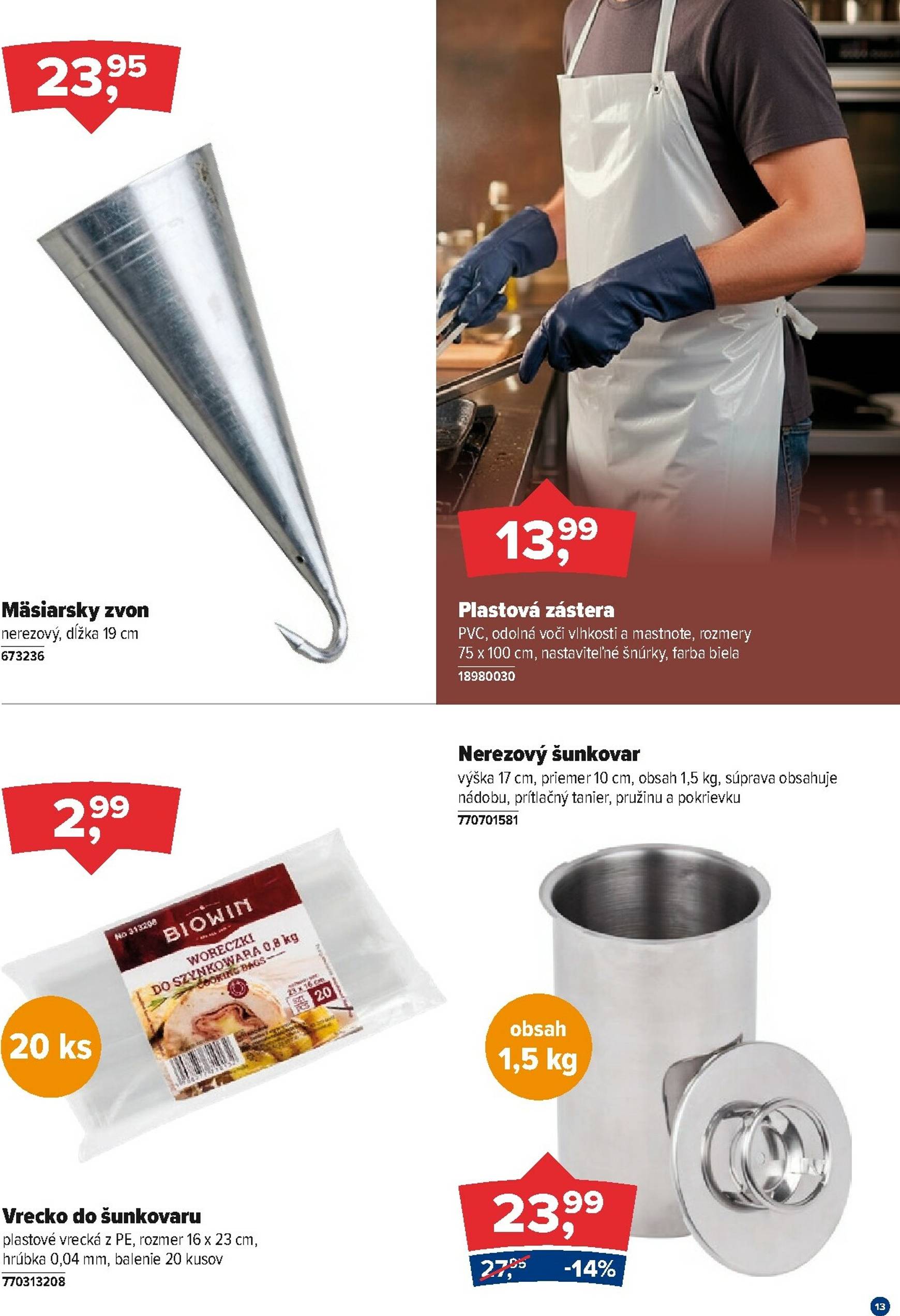 Page 13 of Aktuálny kinekus leták platný od nedele 27.12 do 31.01