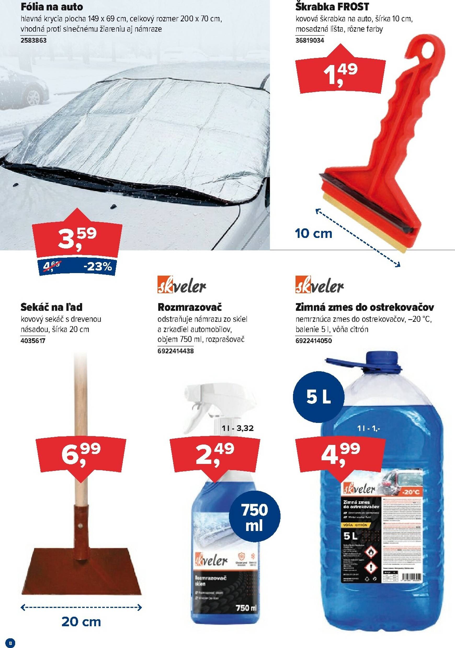 Page 8 of Aktuálny kinekus leták platný od nedele 27.12 do 31.01