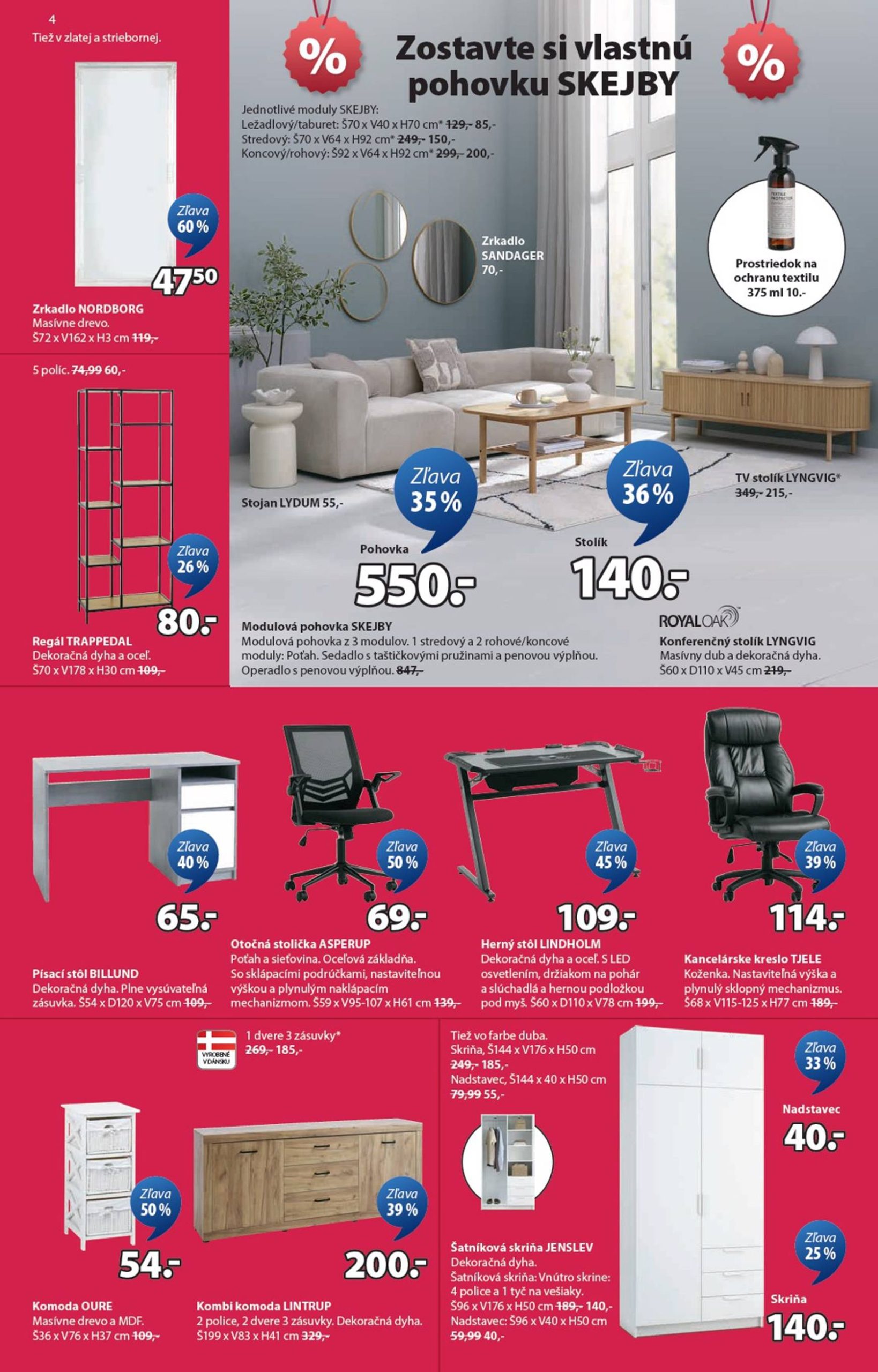 Page 4 of Aktuálny jysk leták platný od stredy 07.01 do 03.02