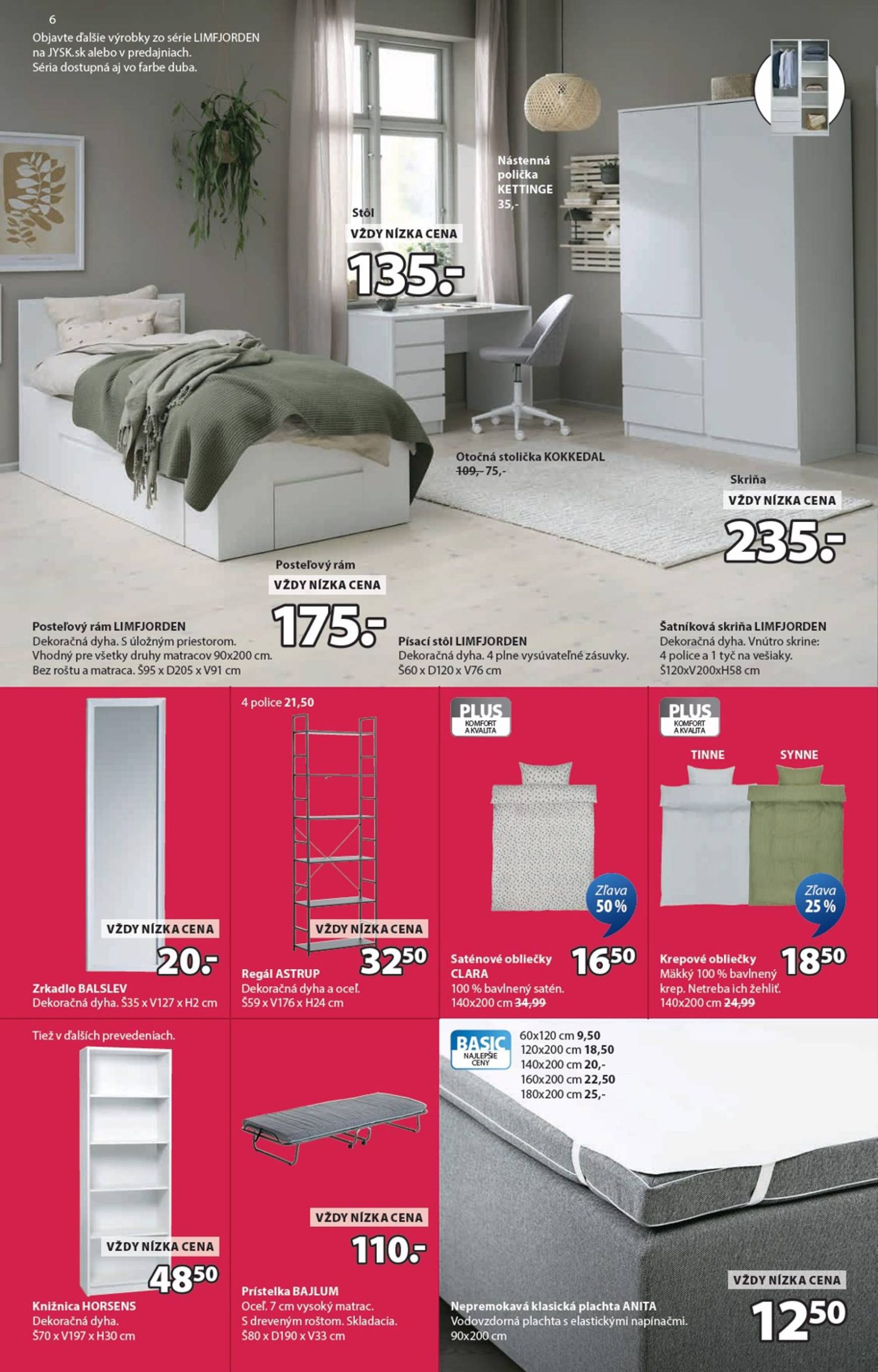 Page 6 of Aktuálny jysk leták platný od stredy 07.01 do 03.02