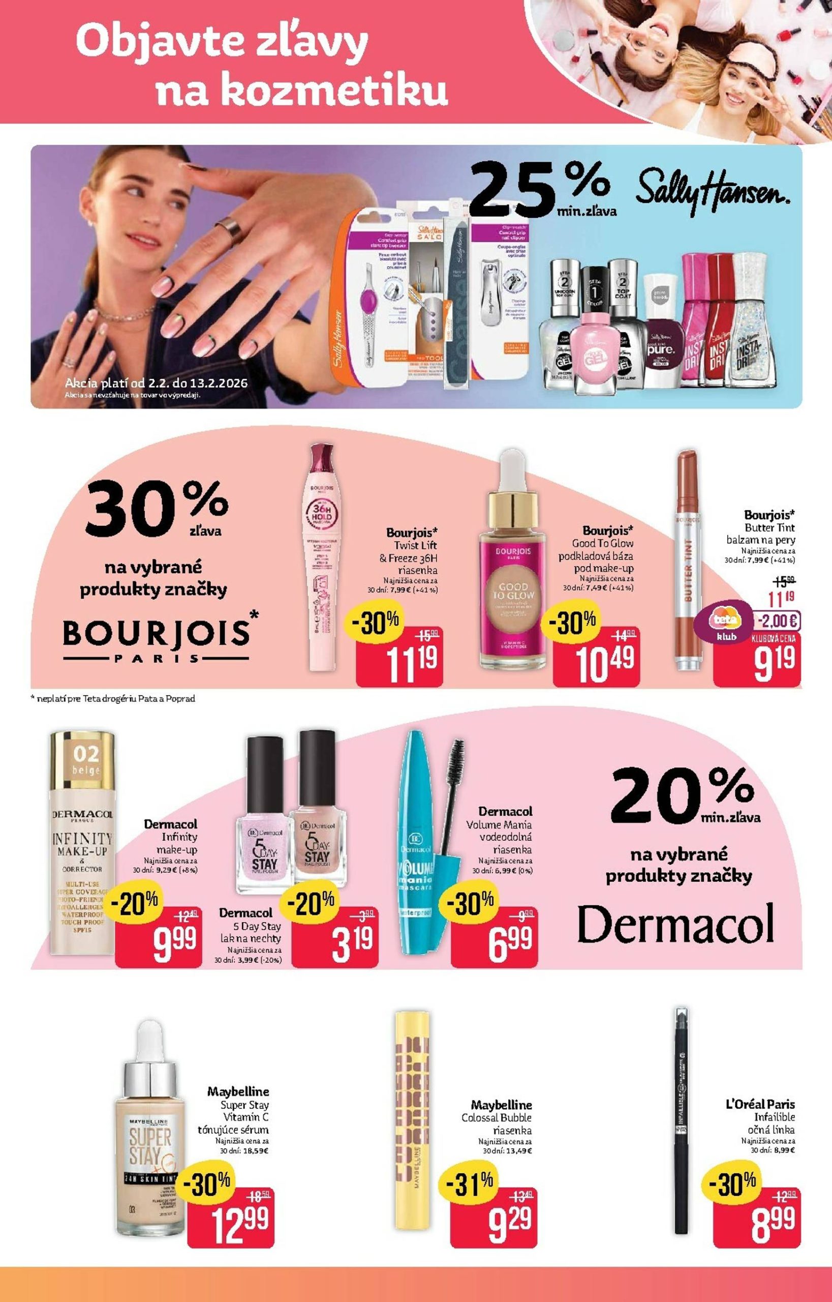 Page 3 of Aktuálny teta-drogerie leták platný od pondelka 02.02 do 11.02