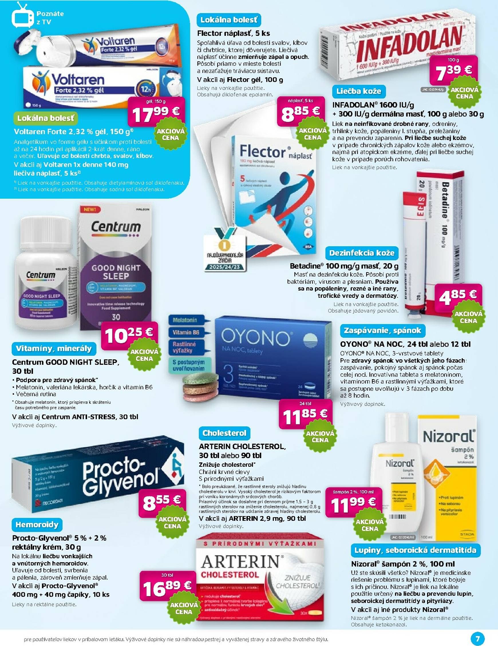 Page 7 of Aktuálny plus-lekaren leták platný od nedele 01.02 do 28.02