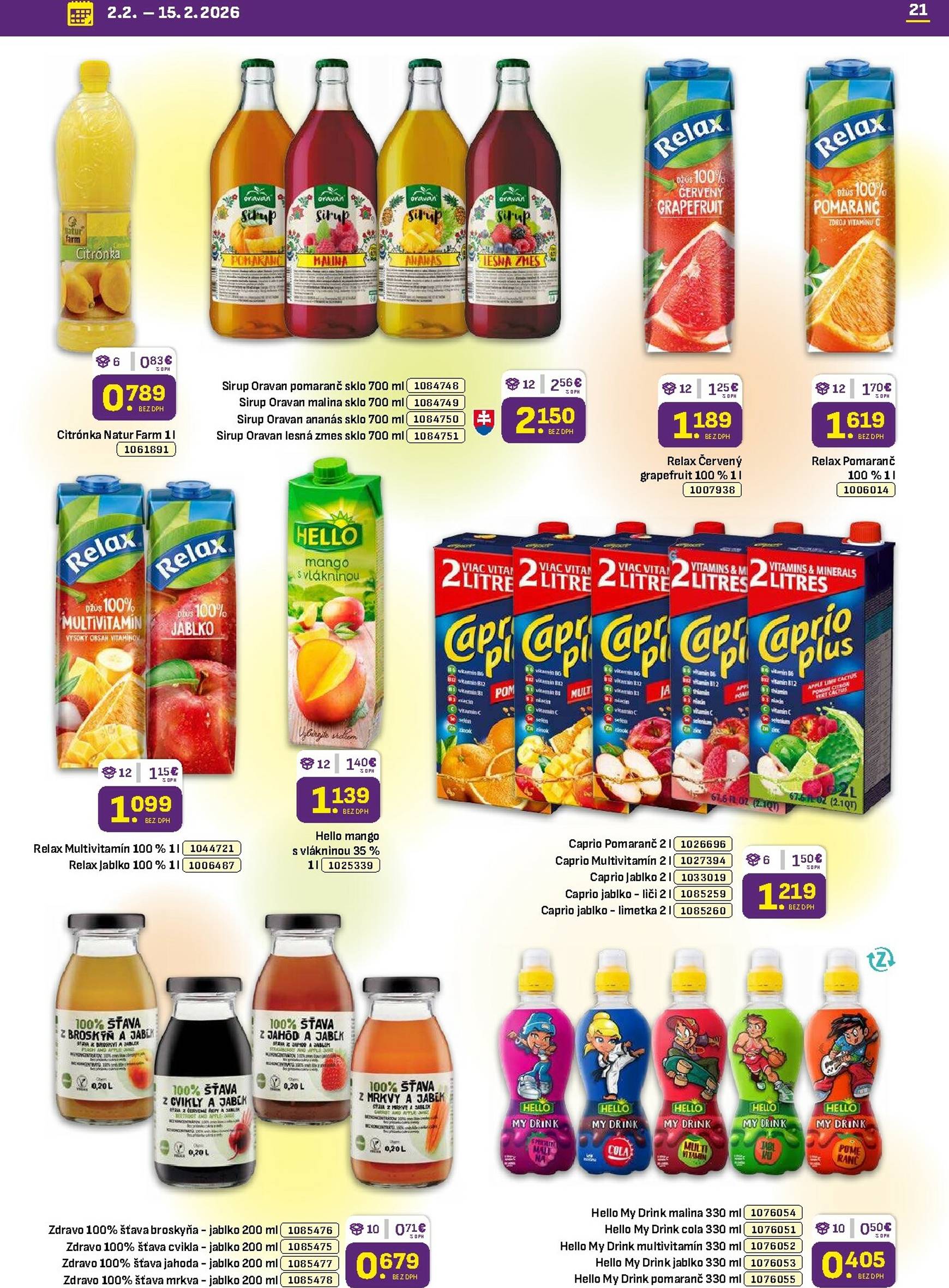 Page 21 of Aktuálny libex leták platný od pondelka 02.02 do 15.02