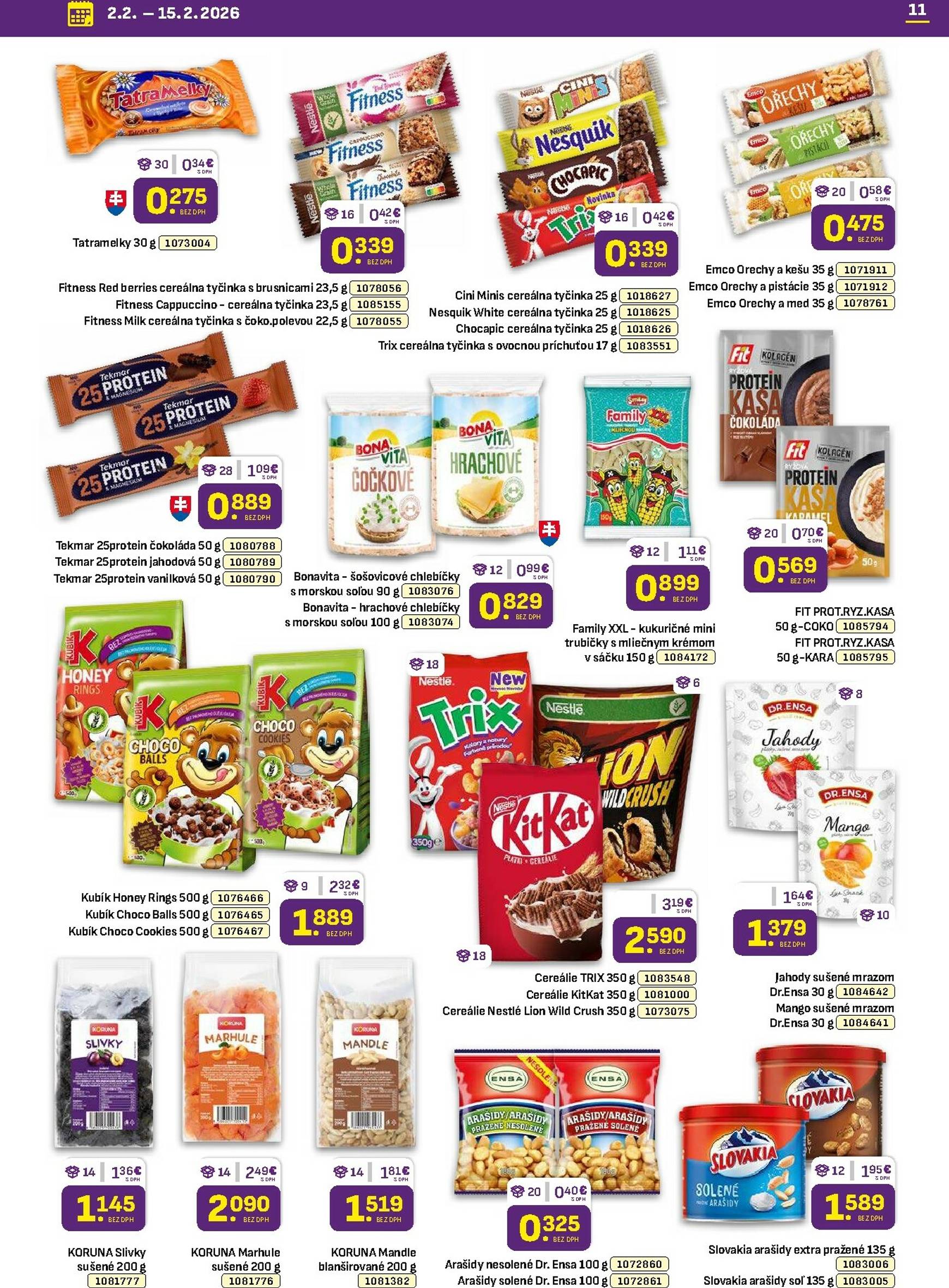 Page 11 of Aktuálny libex leták platný od pondelka 02.02 do 15.02