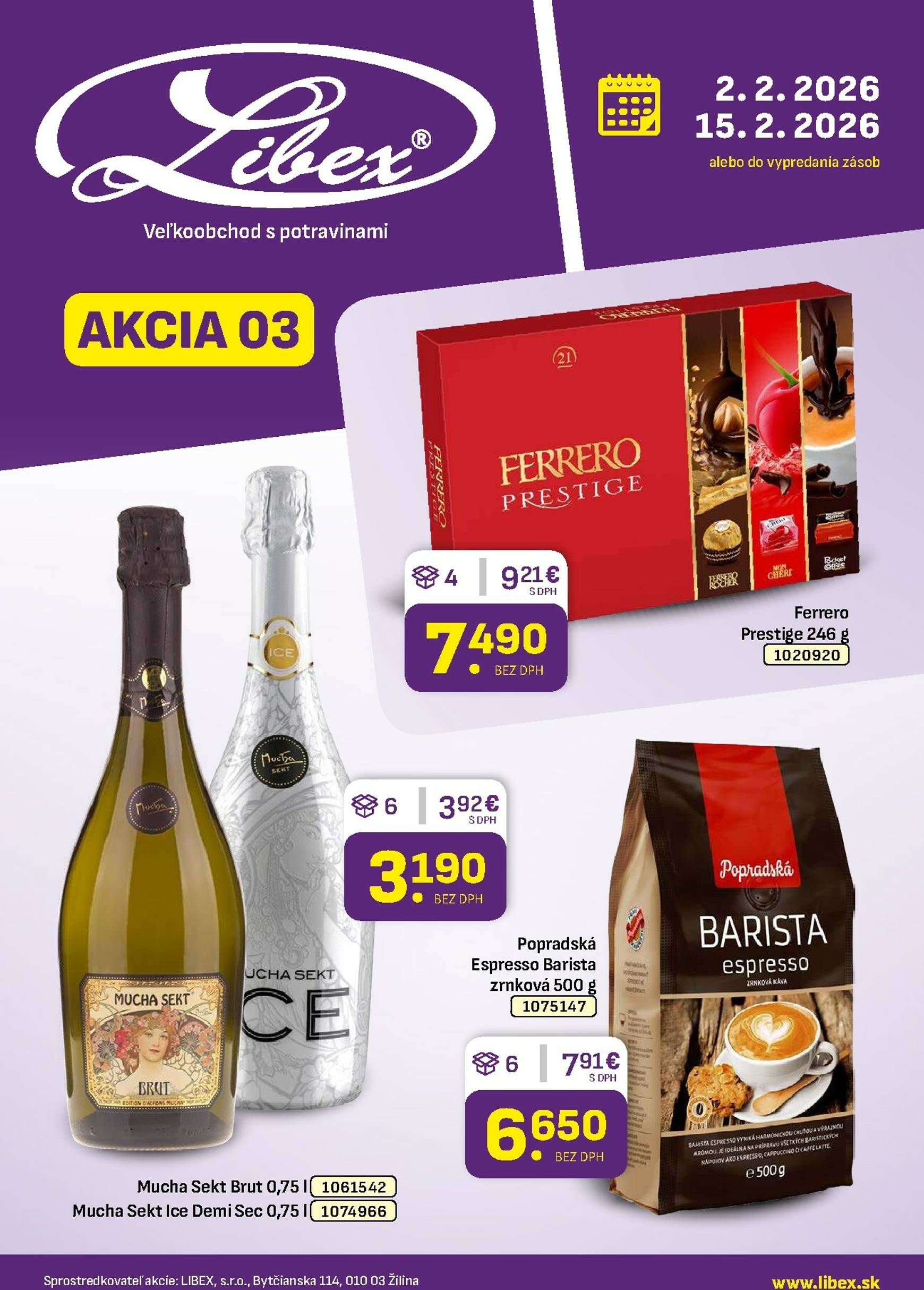 Page 1 of Aktuálny libex leták platný od pondelka 02.02 do 15.02