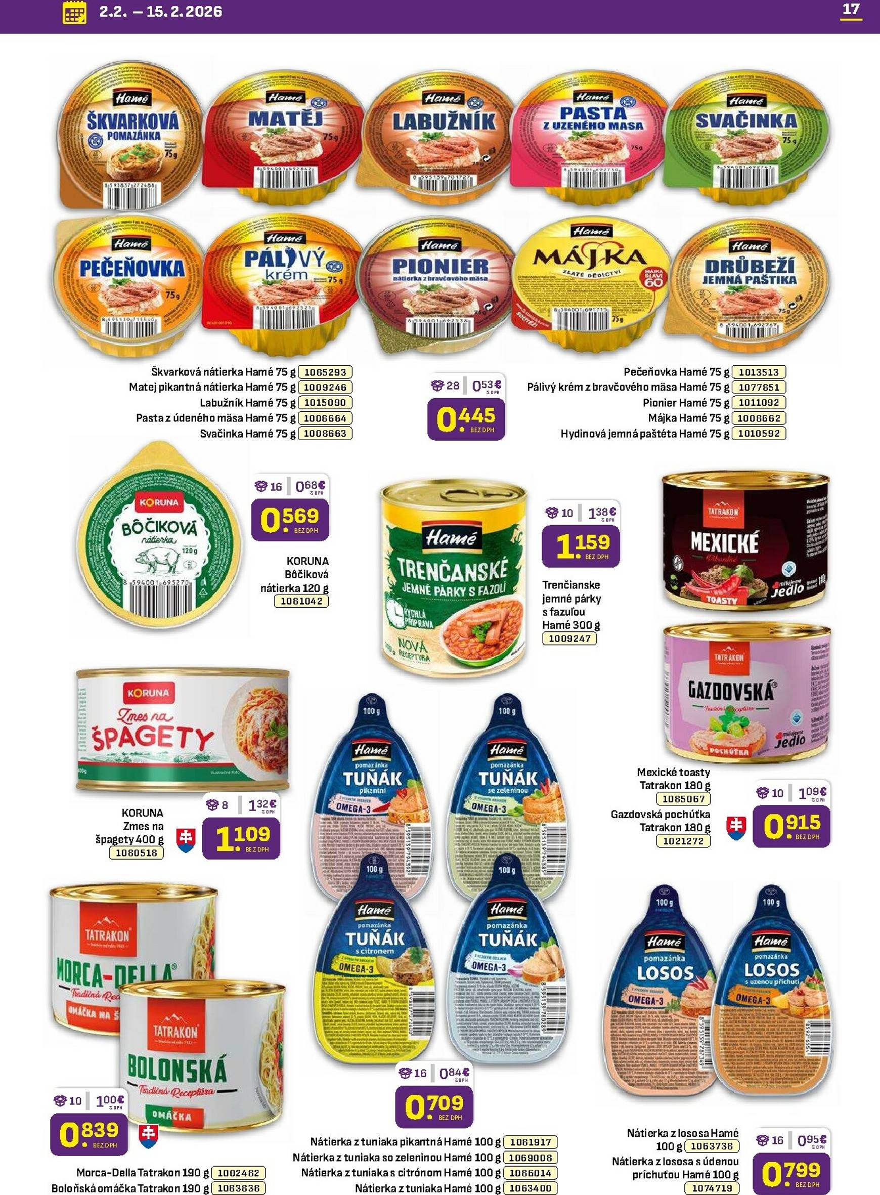 Page 17 of Aktuálny libex leták platný od pondelka 02.02 do 15.02