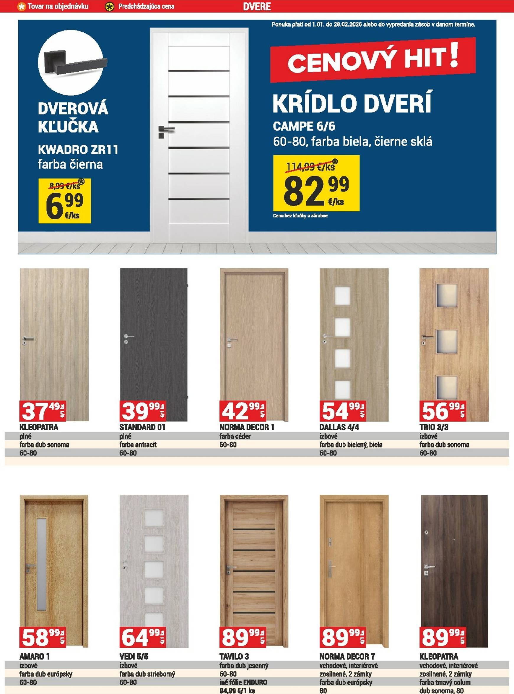 Page 16 of Aktuálny merkury-market leták platný od nedele 01.02 do 28.02