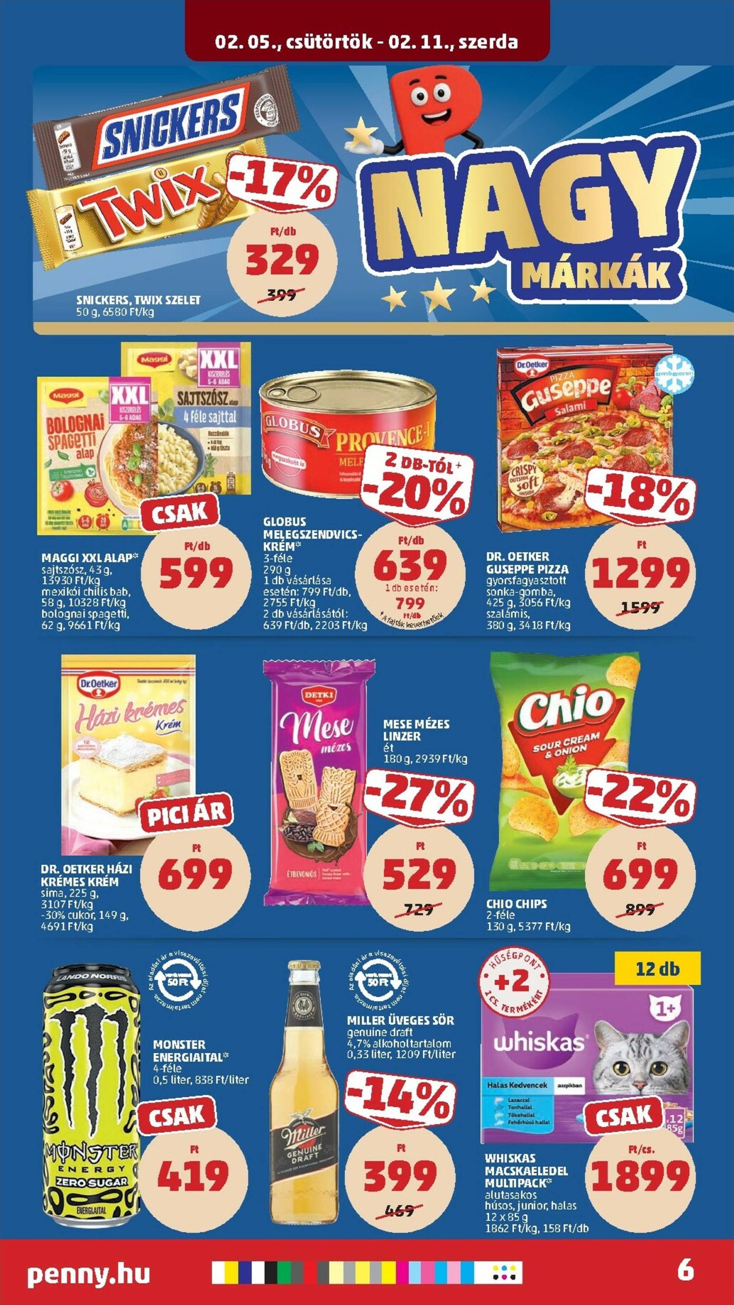 Page 8 of Aktuálny penny-madarsko leták platný od štvrtka 05.02 do 11.02