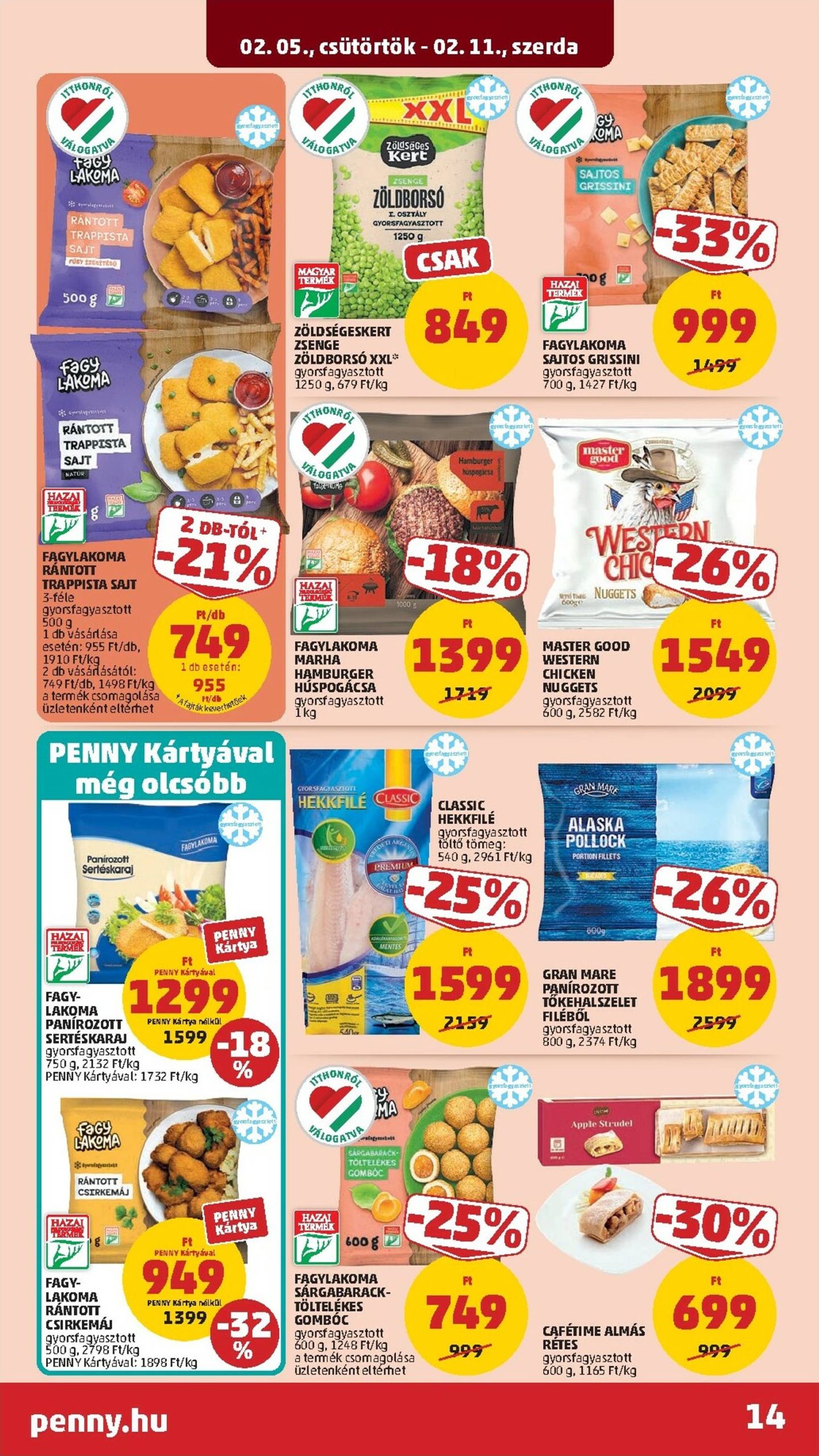 Page 16 of Aktuálny penny-madarsko leták platný od štvrtka 05.02 do 11.02