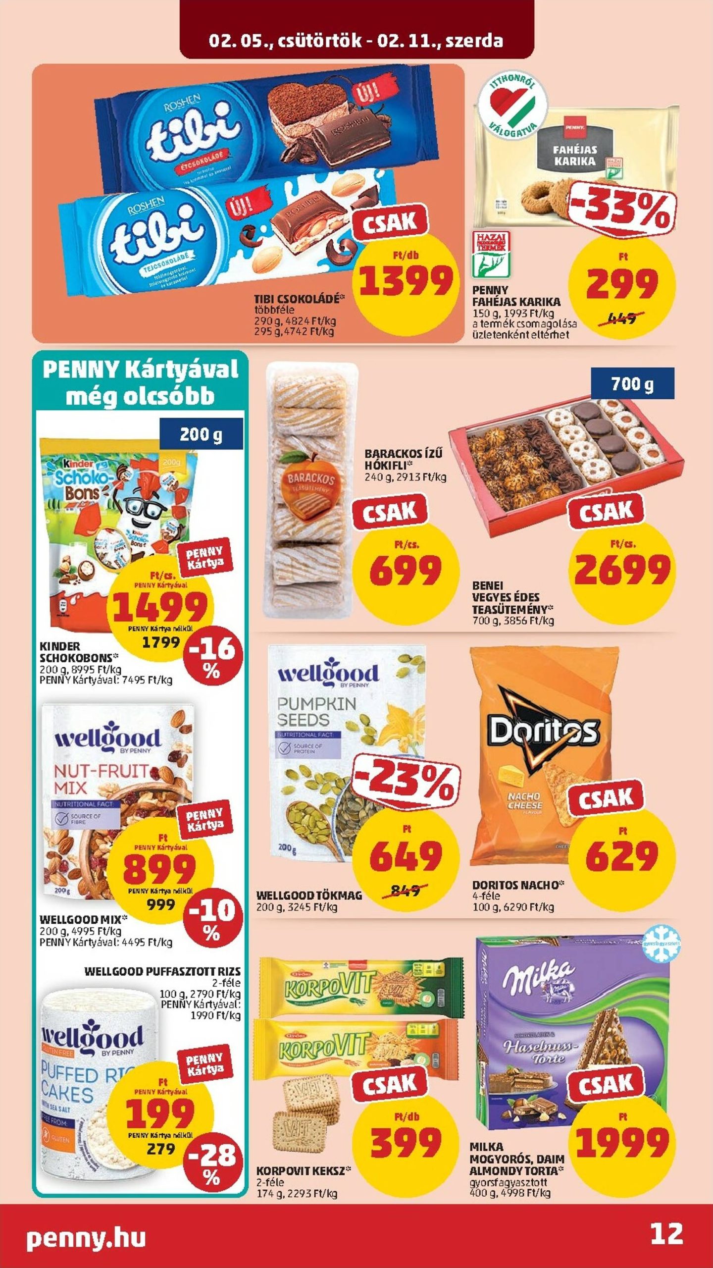 Page 14 of Aktuálny penny-madarsko leták platný od štvrtka 05.02 do 11.02