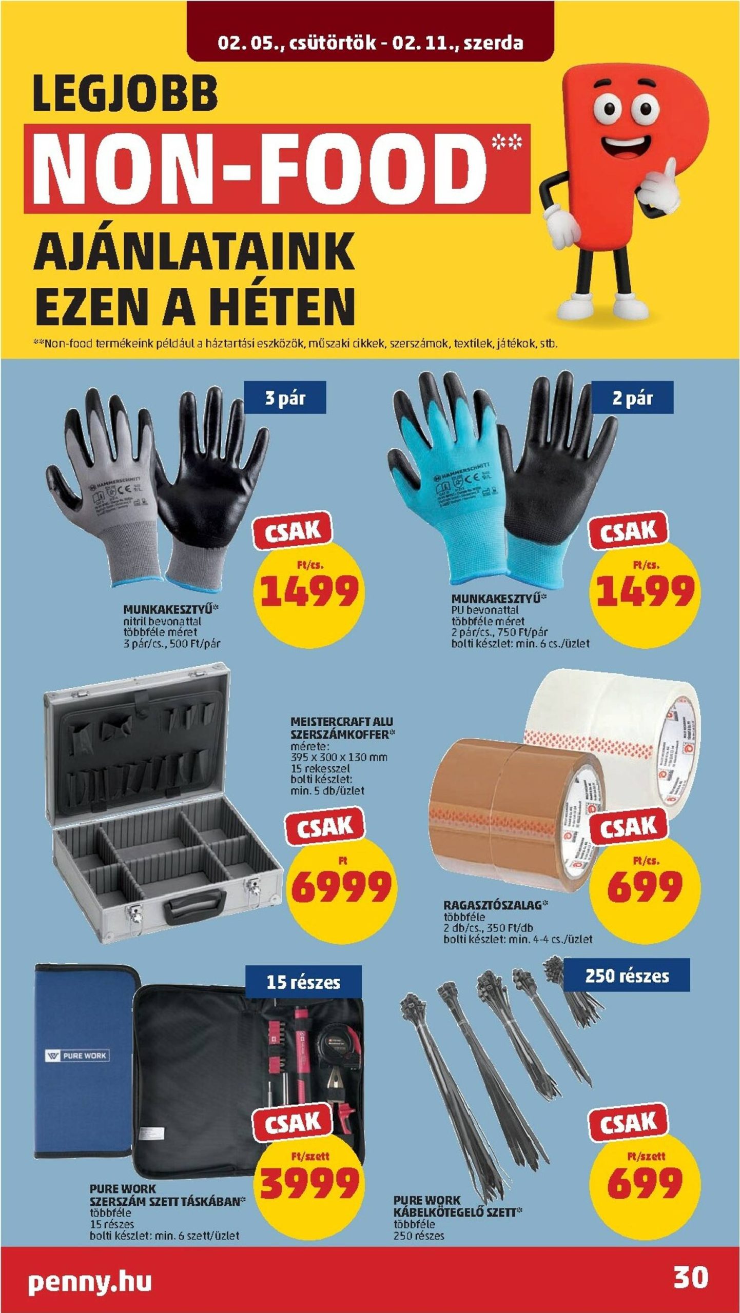 Page 34 of Aktuálny penny-madarsko leták platný od štvrtka 05.02 do 11.02