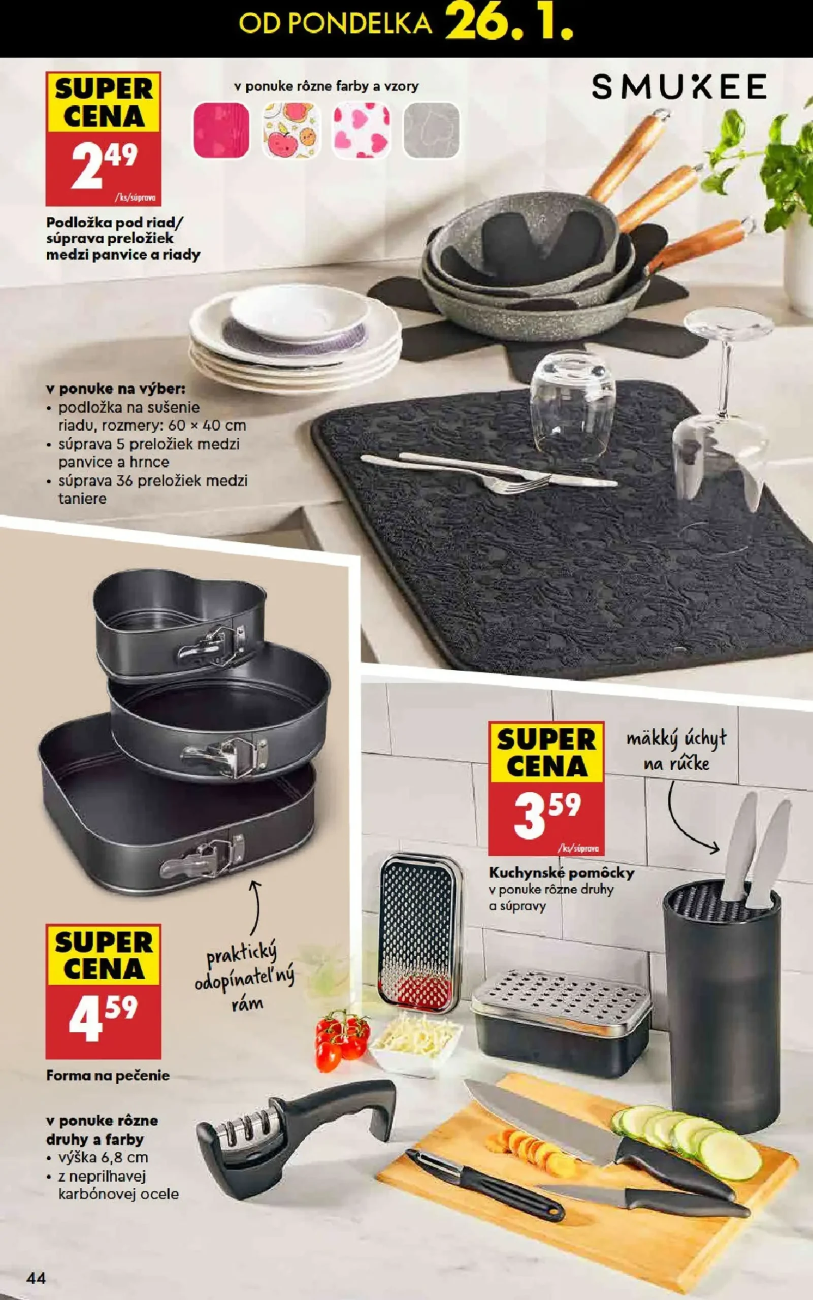 Page 44 of Aktuálny biedronka leták platný od štvrtka 22.01 do 28.01