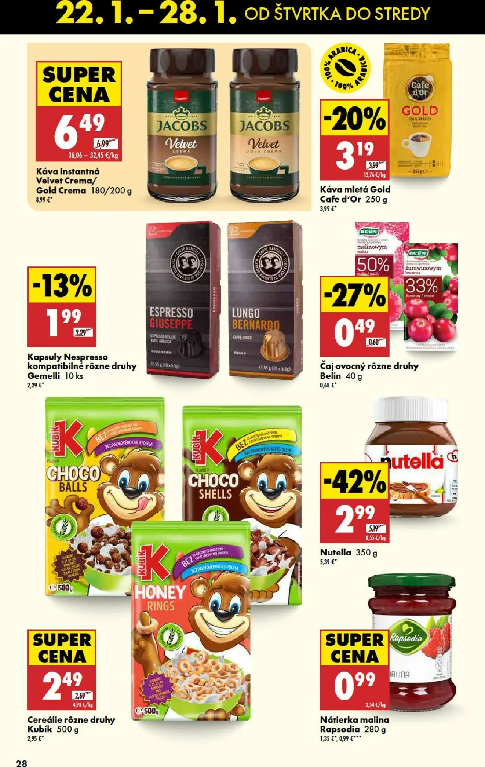 Page 28 of Aktuálny biedronka leták platný od štvrtka 22.01 do 28.01