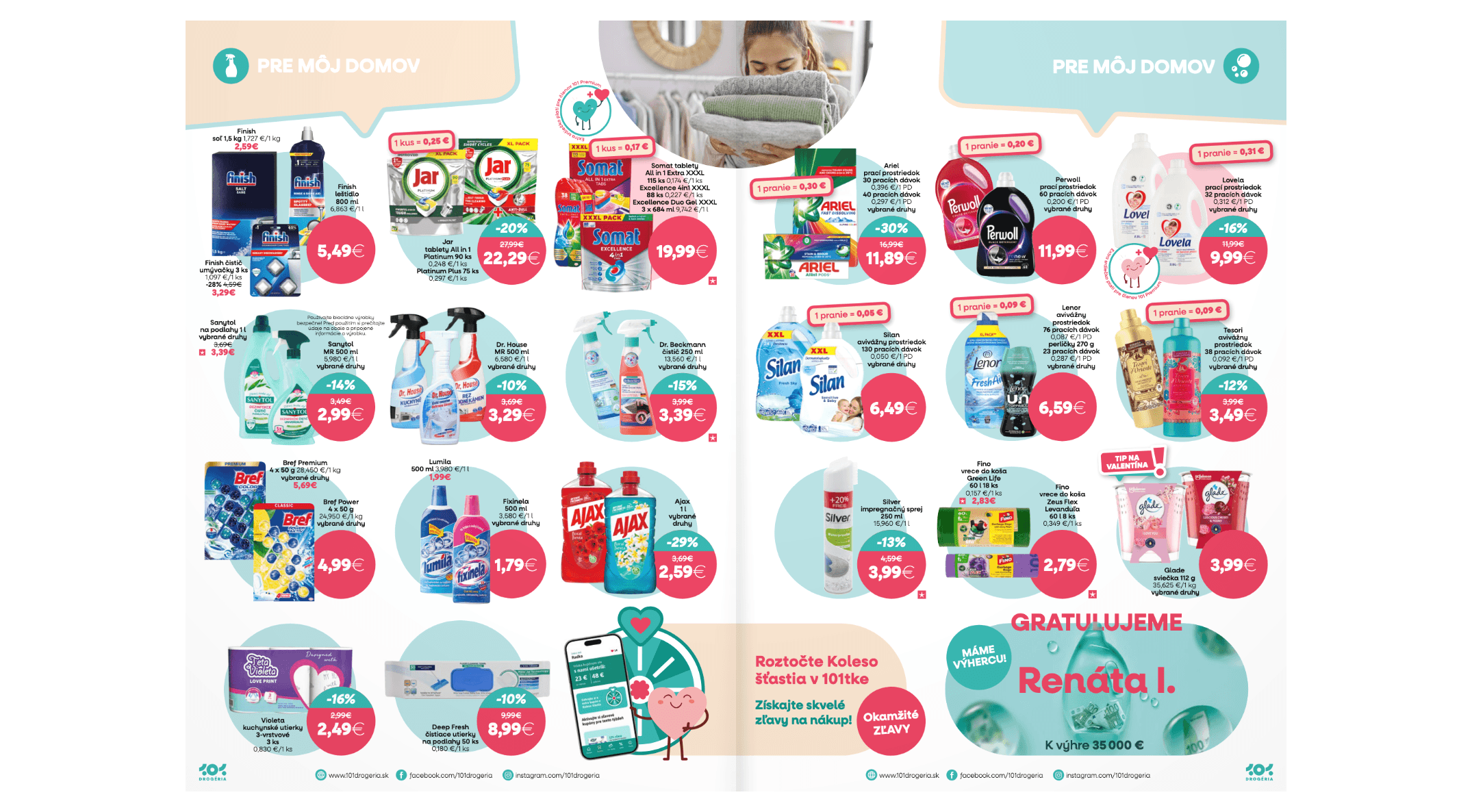 Page 6 of Aktuálny 101-drogeria leták platný od stredy 21.01 do 10.02