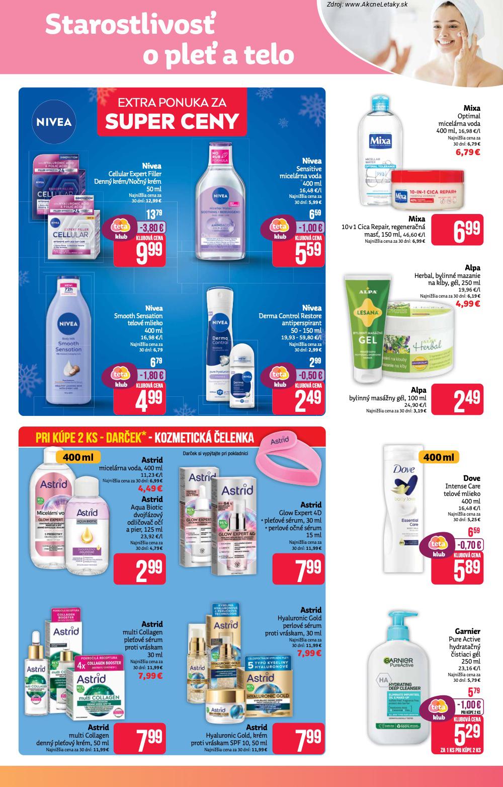 Page 5 of Aktuálny teta-drogerie leták platný od pondelka 19.01 do 28.01