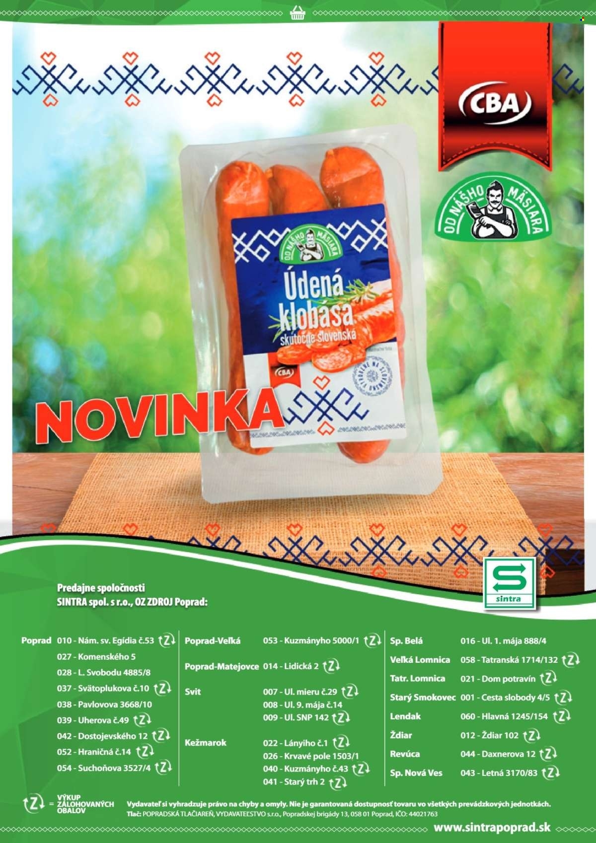 Page 16 of Aktuálny sintra leták platný od štvrtka 08.01 do 21.01