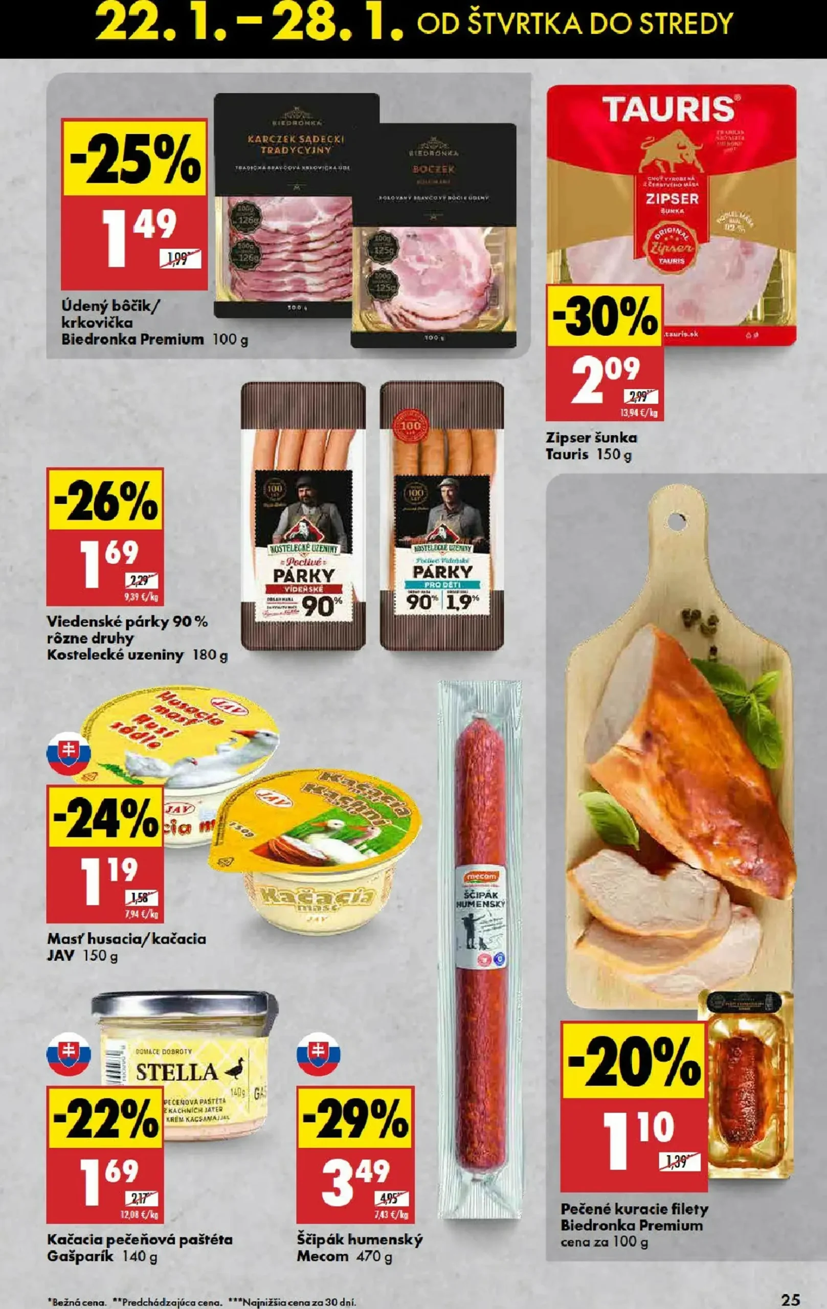 Page 25 of Aktuálny biedronka leták platný od štvrtka 22.01 do 28.01