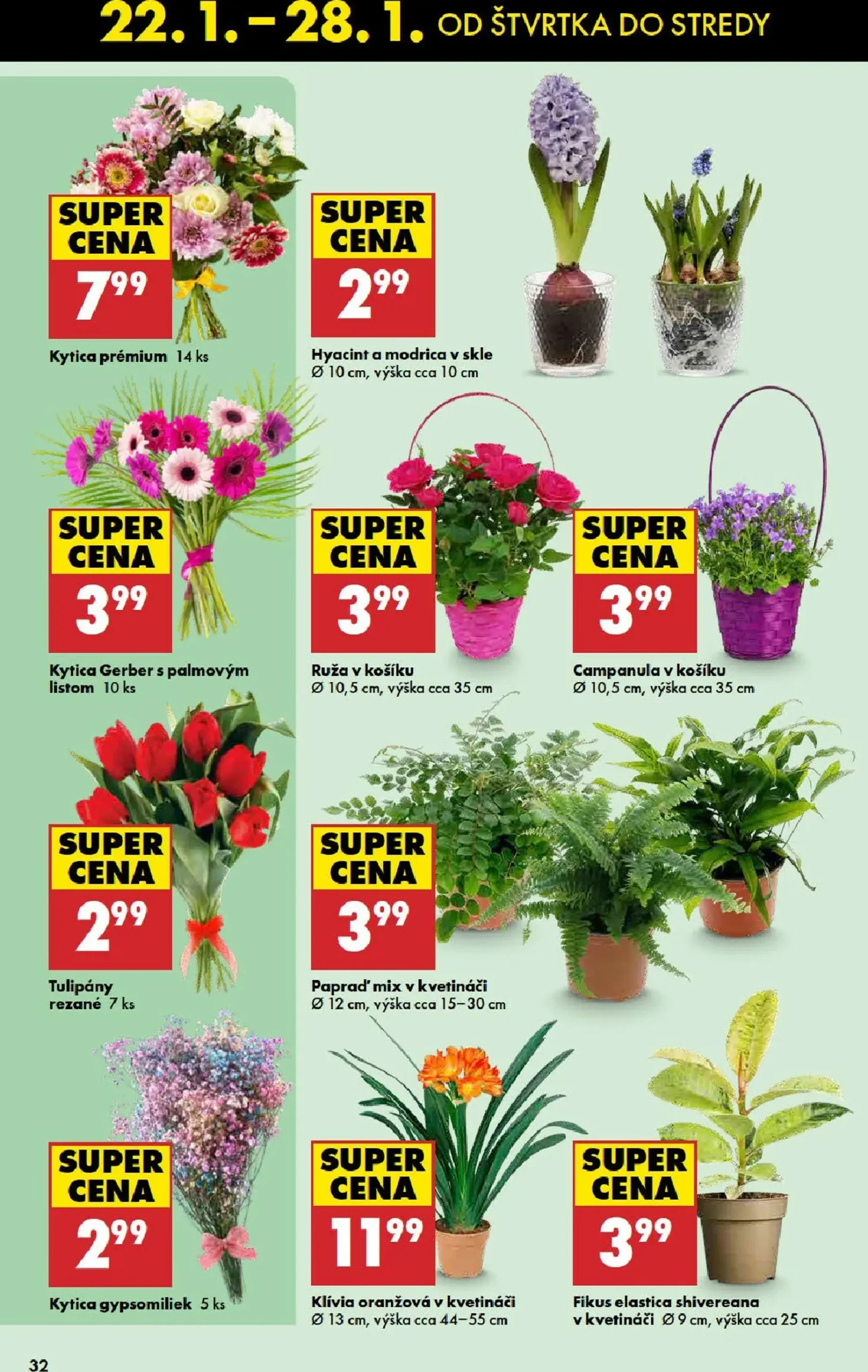 Page 32 of Aktuálny biedronka leták platný od štvrtka 22.01 do 28.01