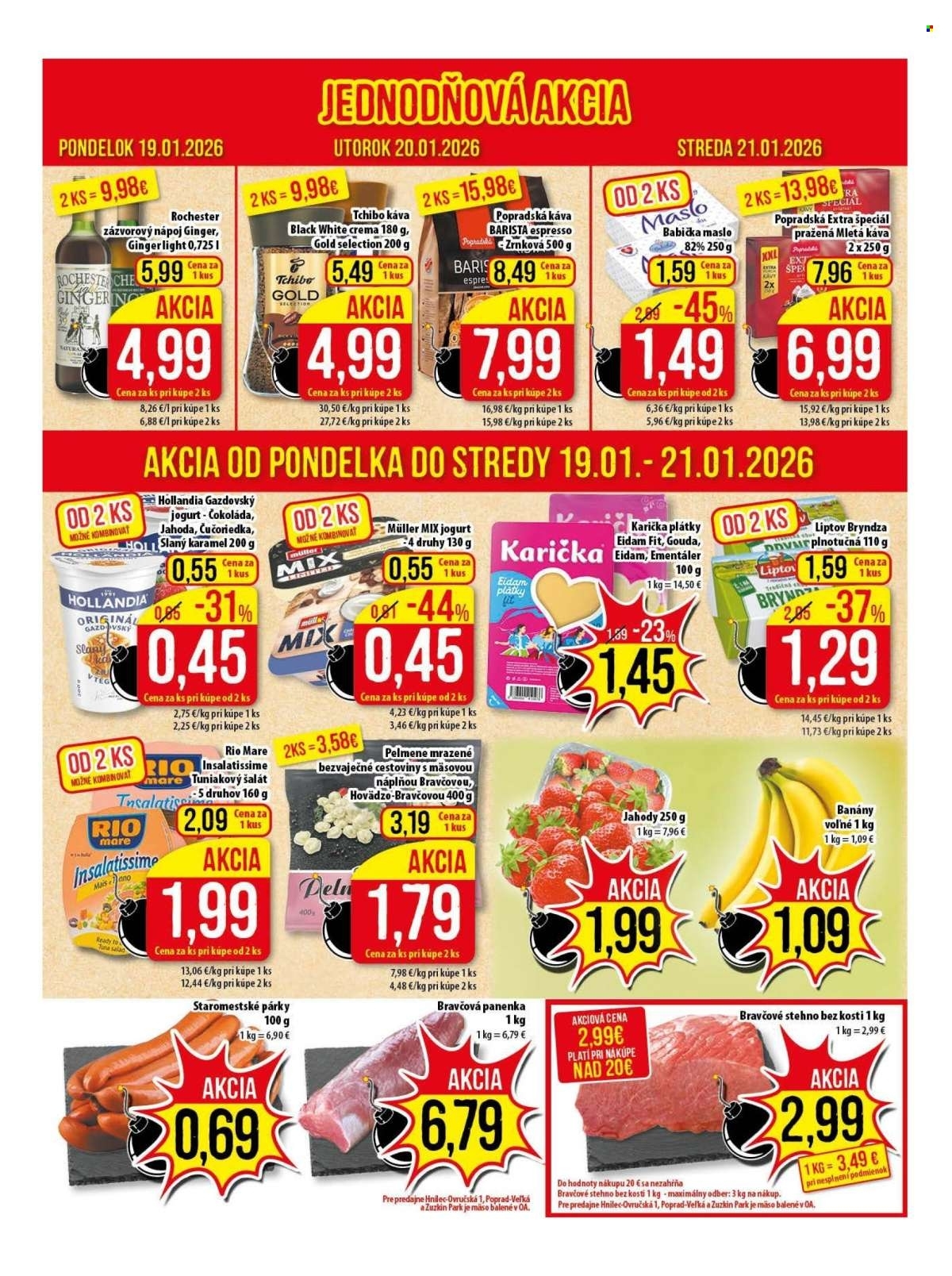 Page 2 of Aktuálny klas leták platný od pondelka 19.01 do 25.01