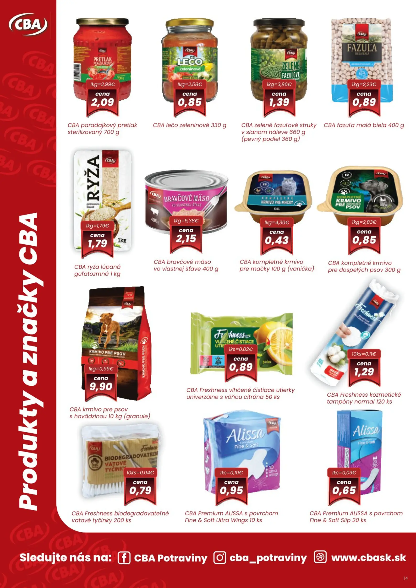 Page 14 of Aktuálny sintra leták platný od štvrtka 05.02 do 18.02