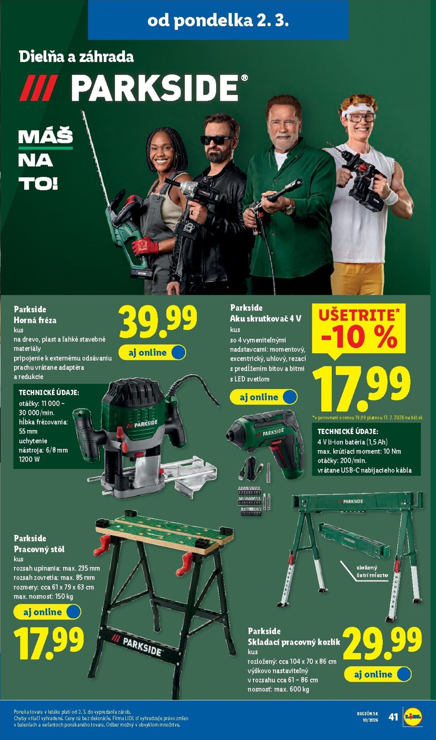 Page 57 of Aktuálny lidl leták platný od pondelka 02.03 do 08.03