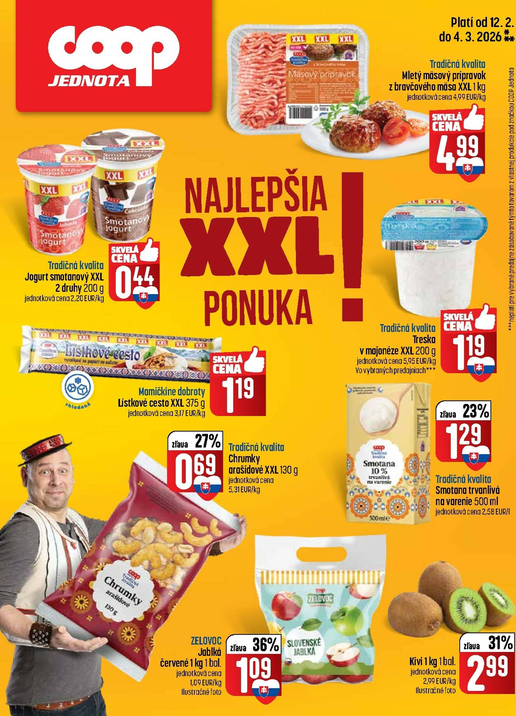 Page 16 of Aktuálny coop-jednota leták platný od štvrtka 12.02 do 04.03