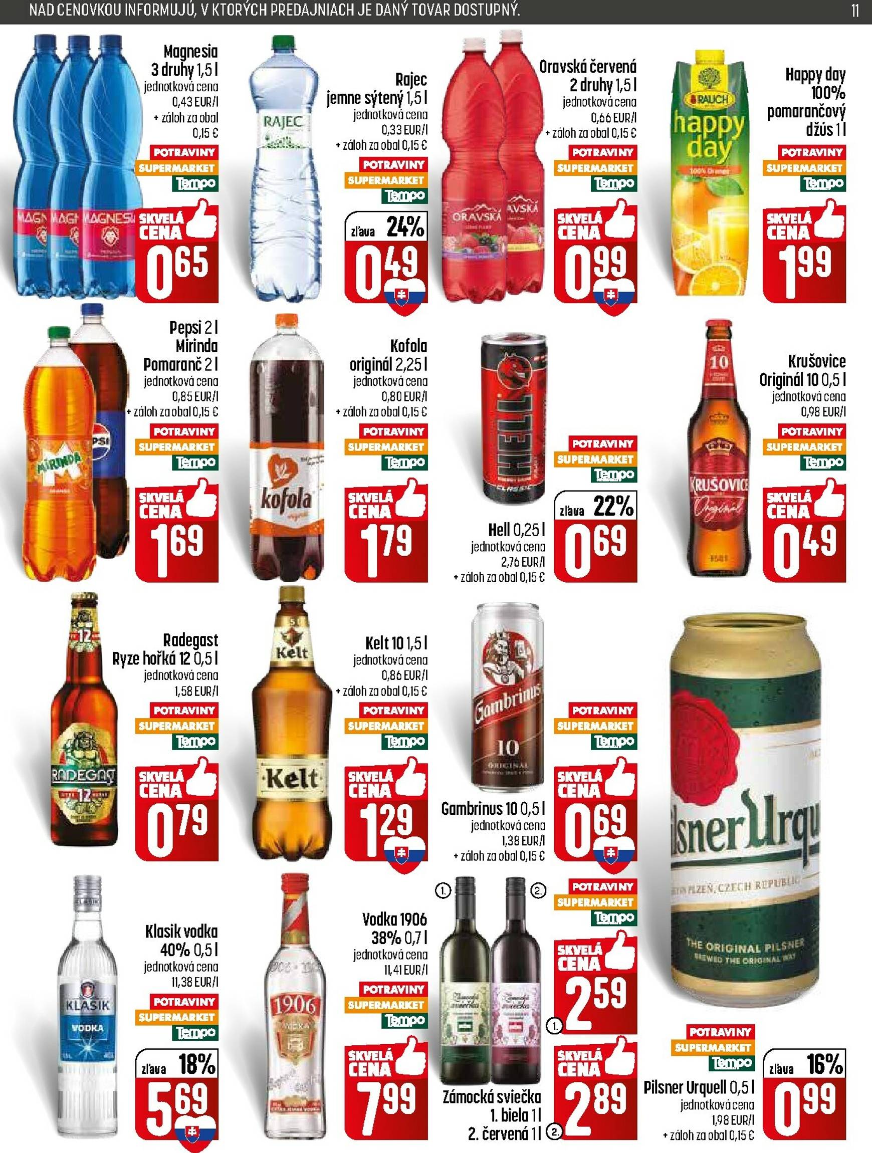 Page 11 of Aktuálny coop-jednota leták platný od štvrtka 12.02 do 18.02