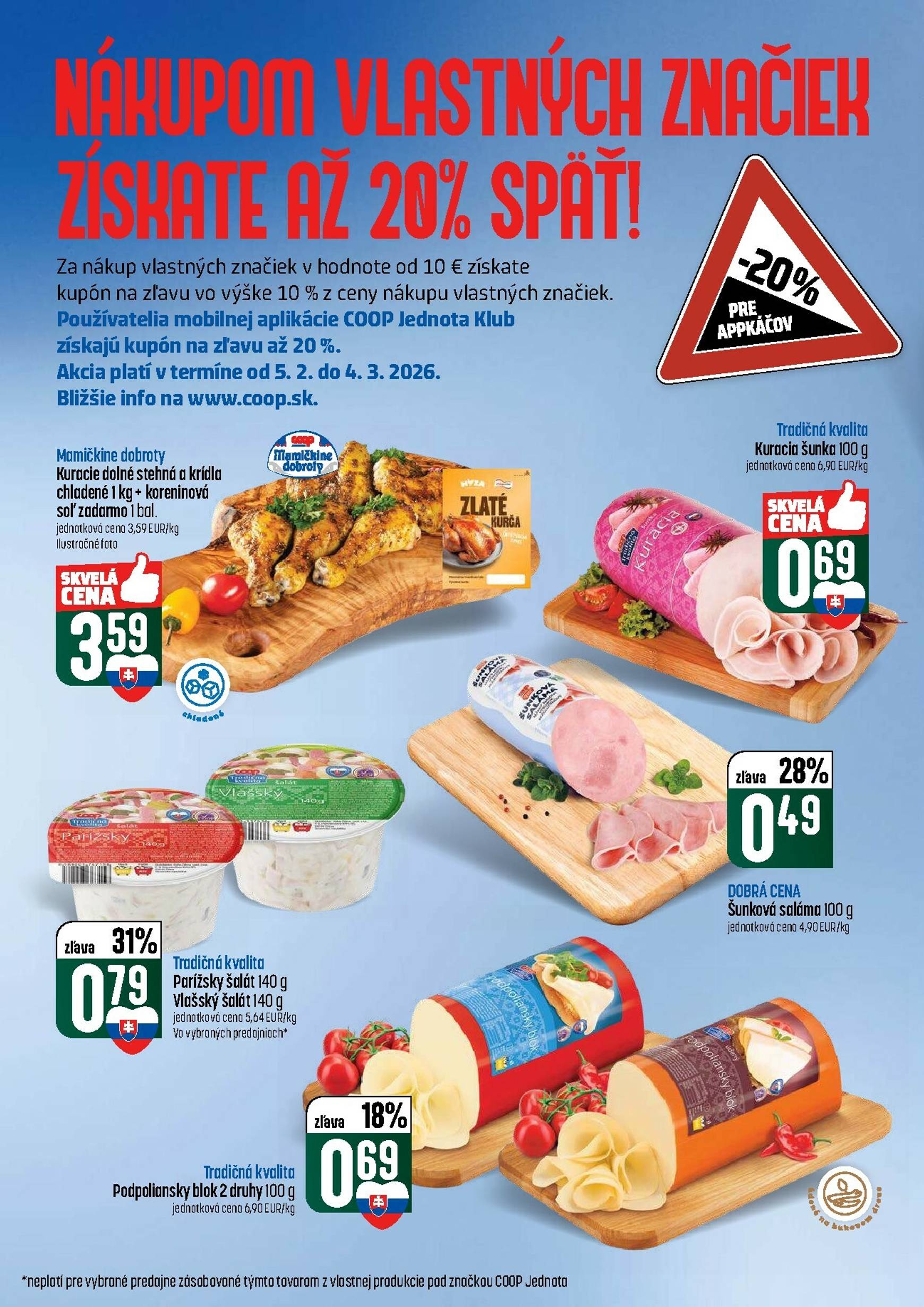 Page 6 of Aktuálny coop-jednota leták platný od štvrtka 12.02 do 18.02