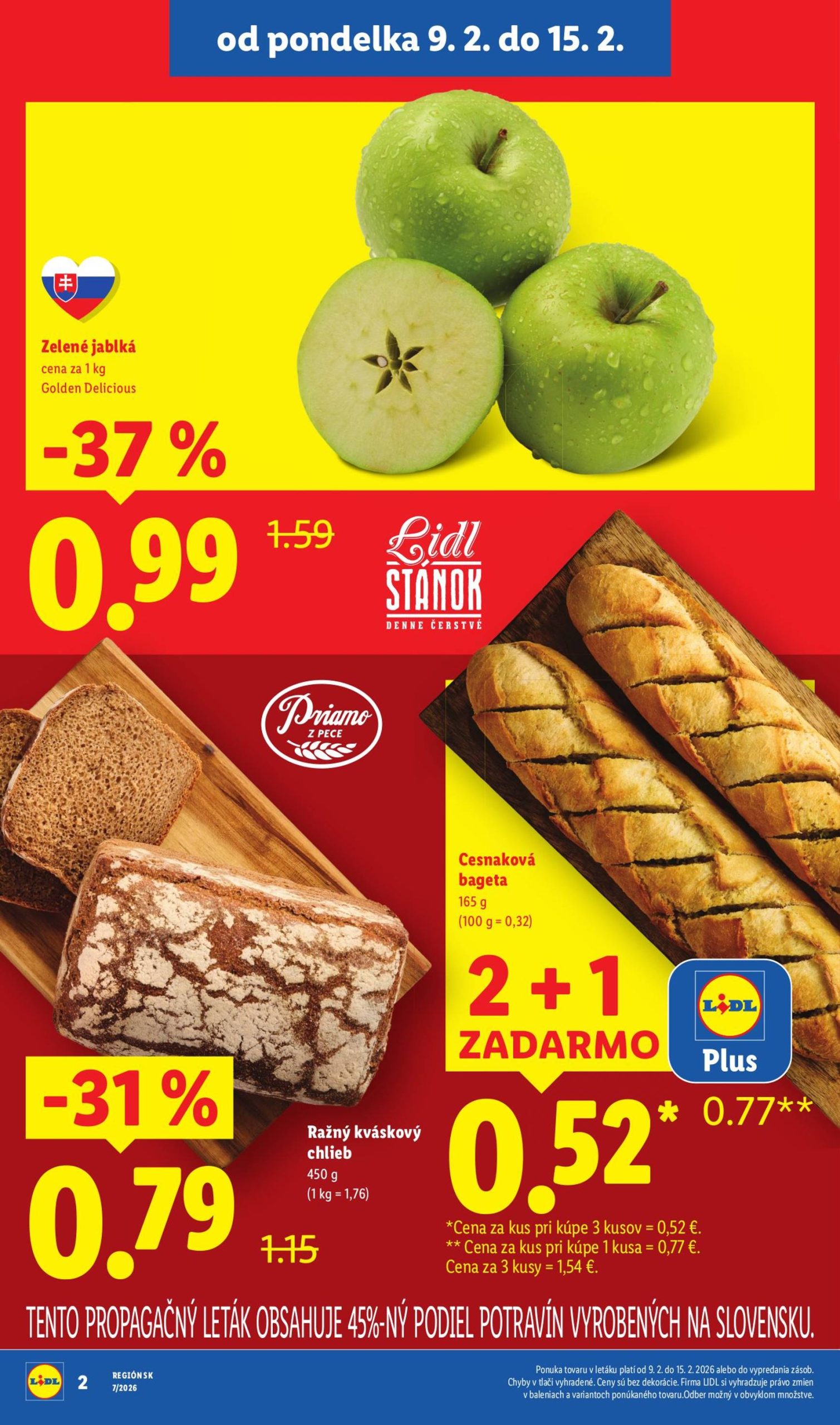 Page 3 of Aktuálny lidl leták platný od pondelka 09.02 do 15.02
