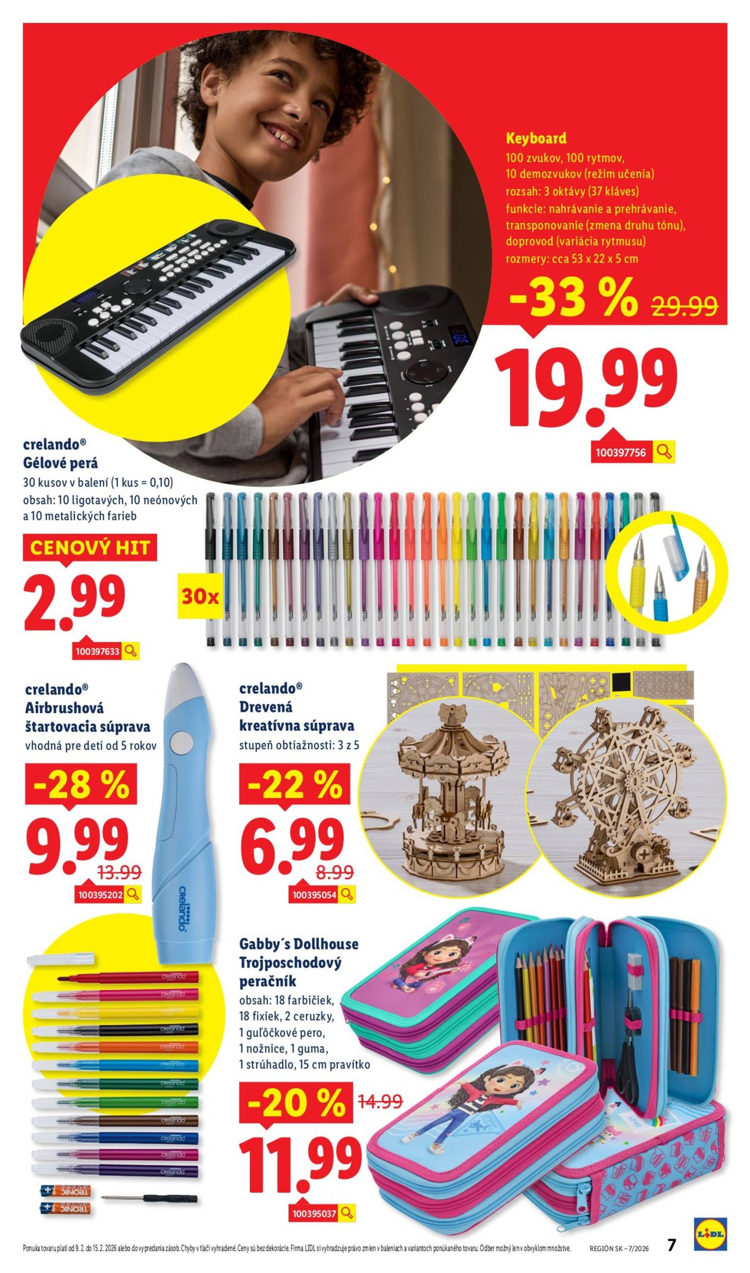 Page 7 of Aktuálny lidl leták platný od pondelka 09.02 do 15.02