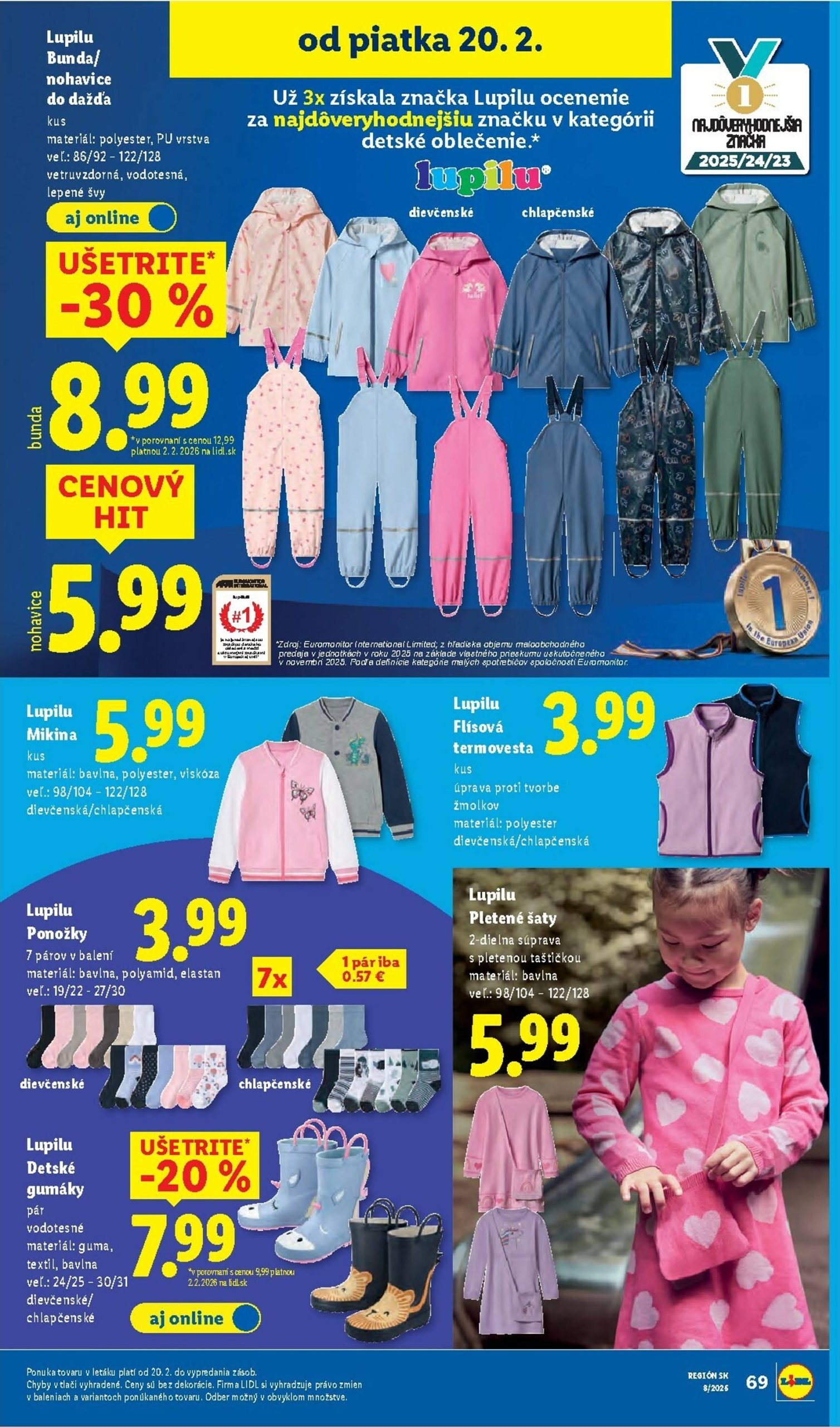 Page 89 of Aktuálny lidl leták platný od pondelka 16.02 do 22.02