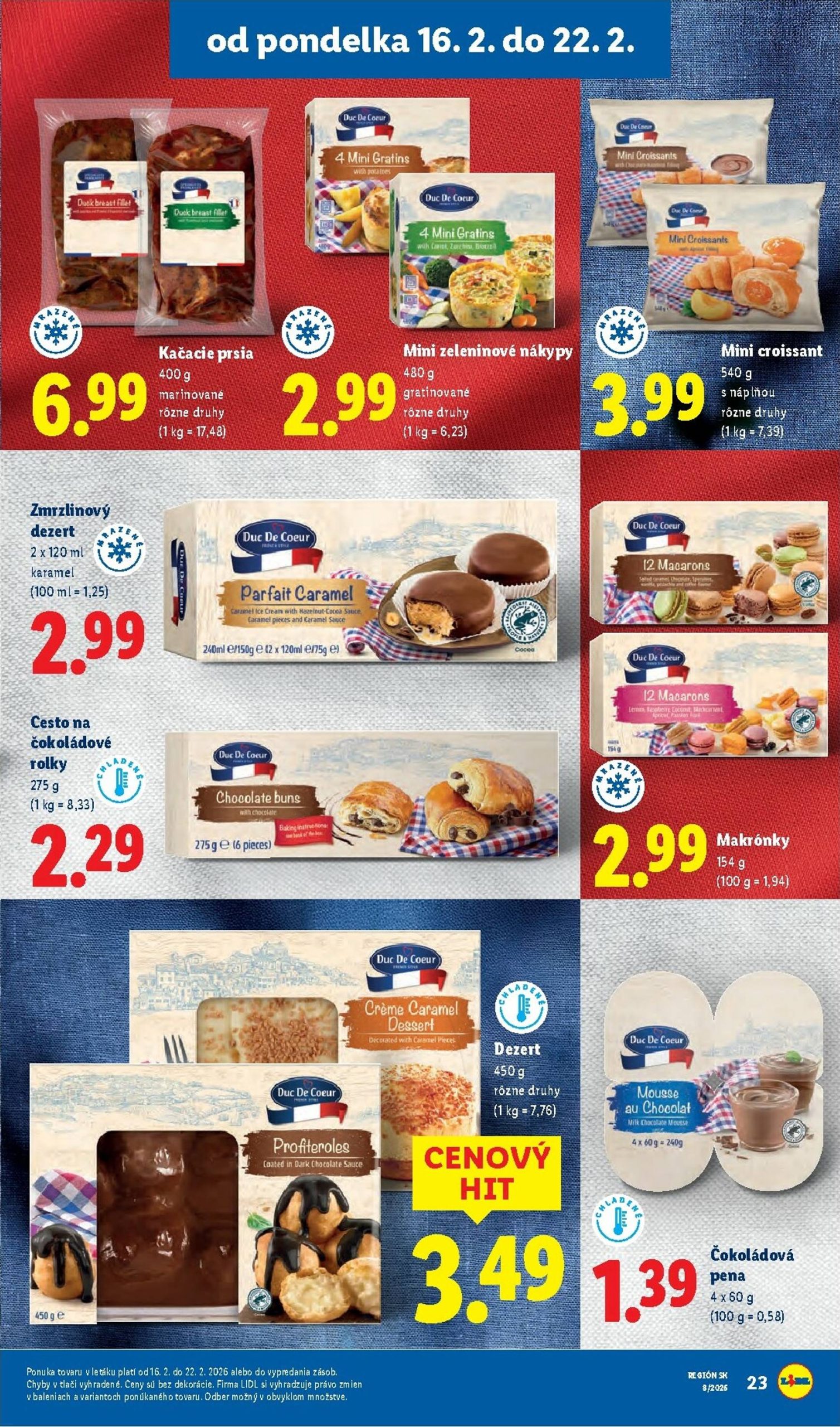 Page 23 of Aktuálny lidl leták platný od pondelka 16.02 do 22.02