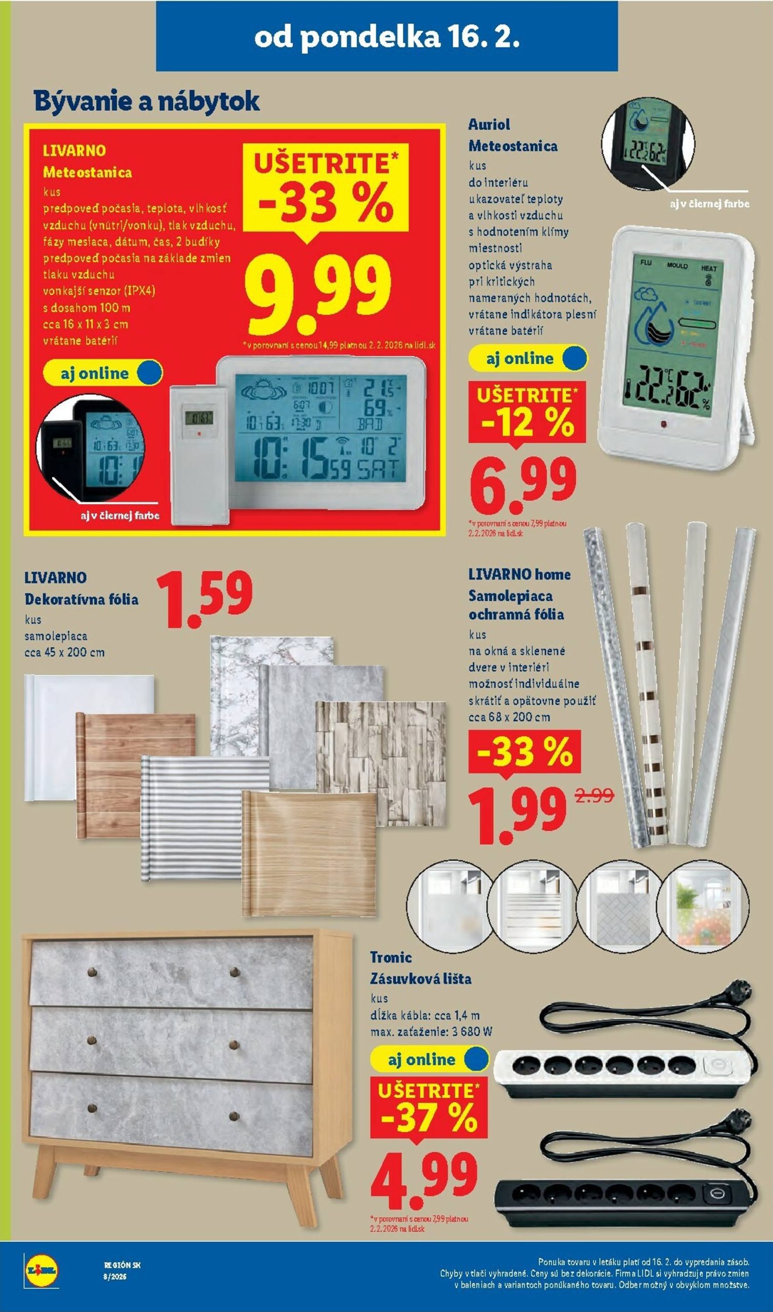 Page 52 of Aktuálny lidl leták platný od pondelka 16.02 do 22.02