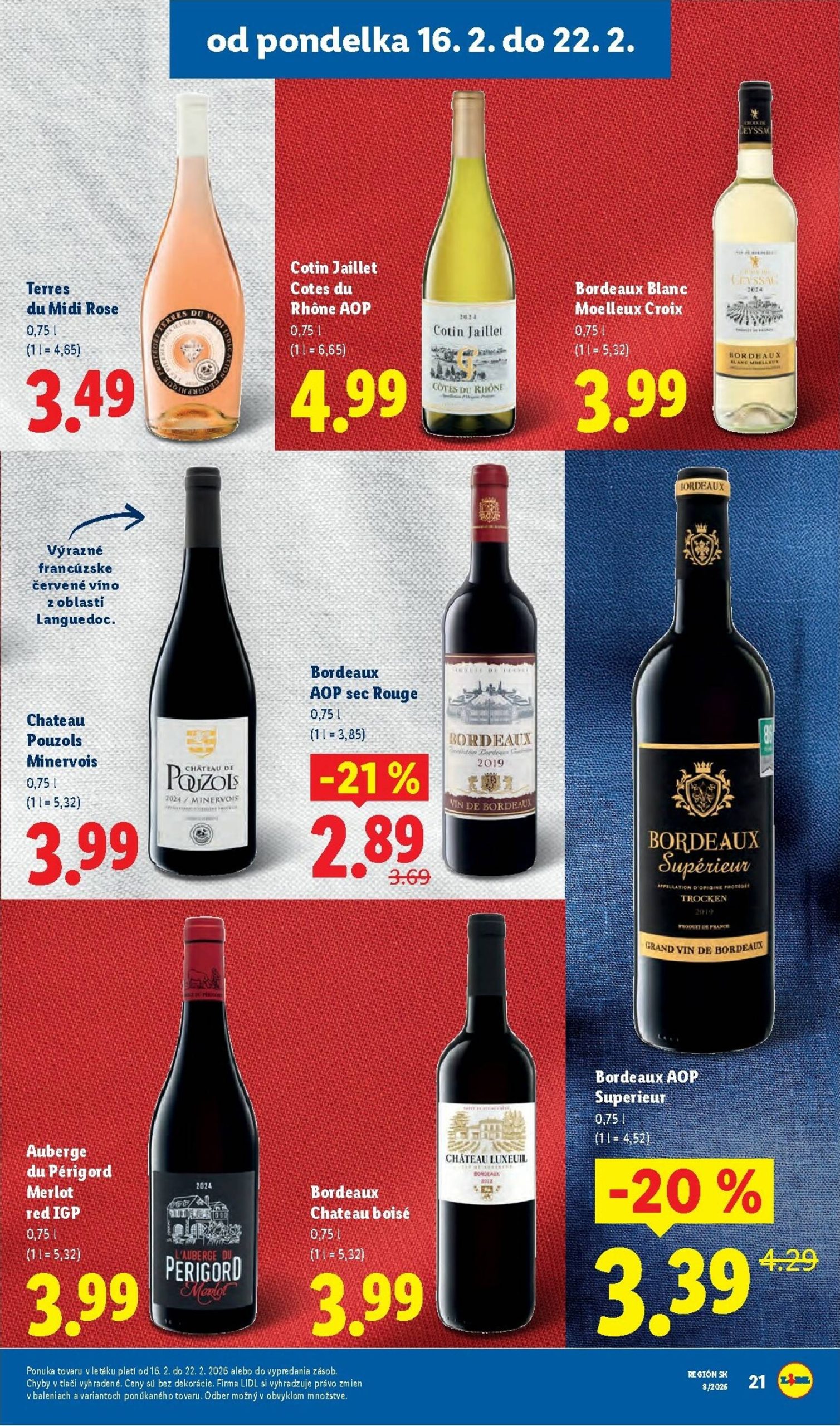 Page 21 of Aktuálny lidl leták platný od pondelka 16.02 do 22.02
