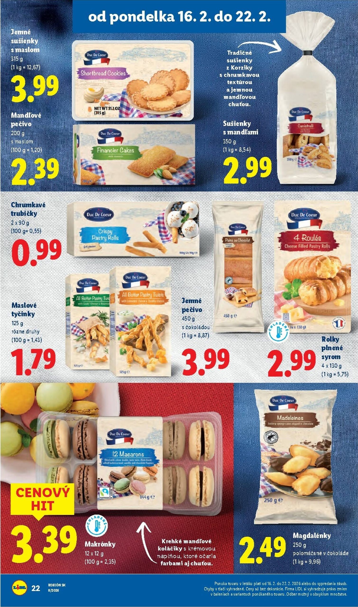 Page 22 of Aktuálny lidl leták platný od pondelka 16.02 do 22.02