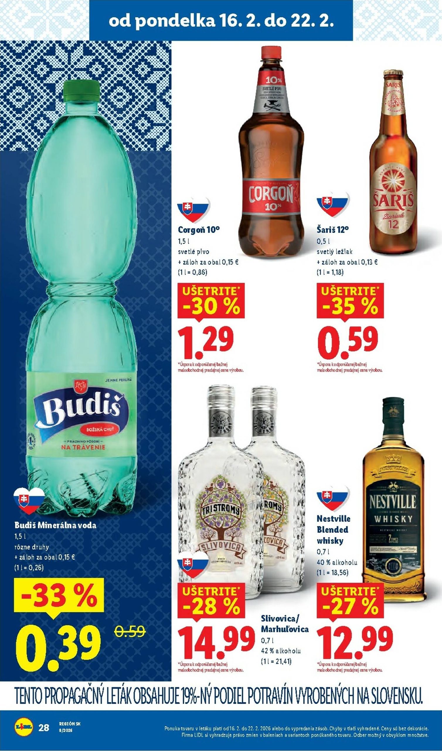 Page 30 of Aktuálny lidl leták platný od pondelka 16.02 do 22.02