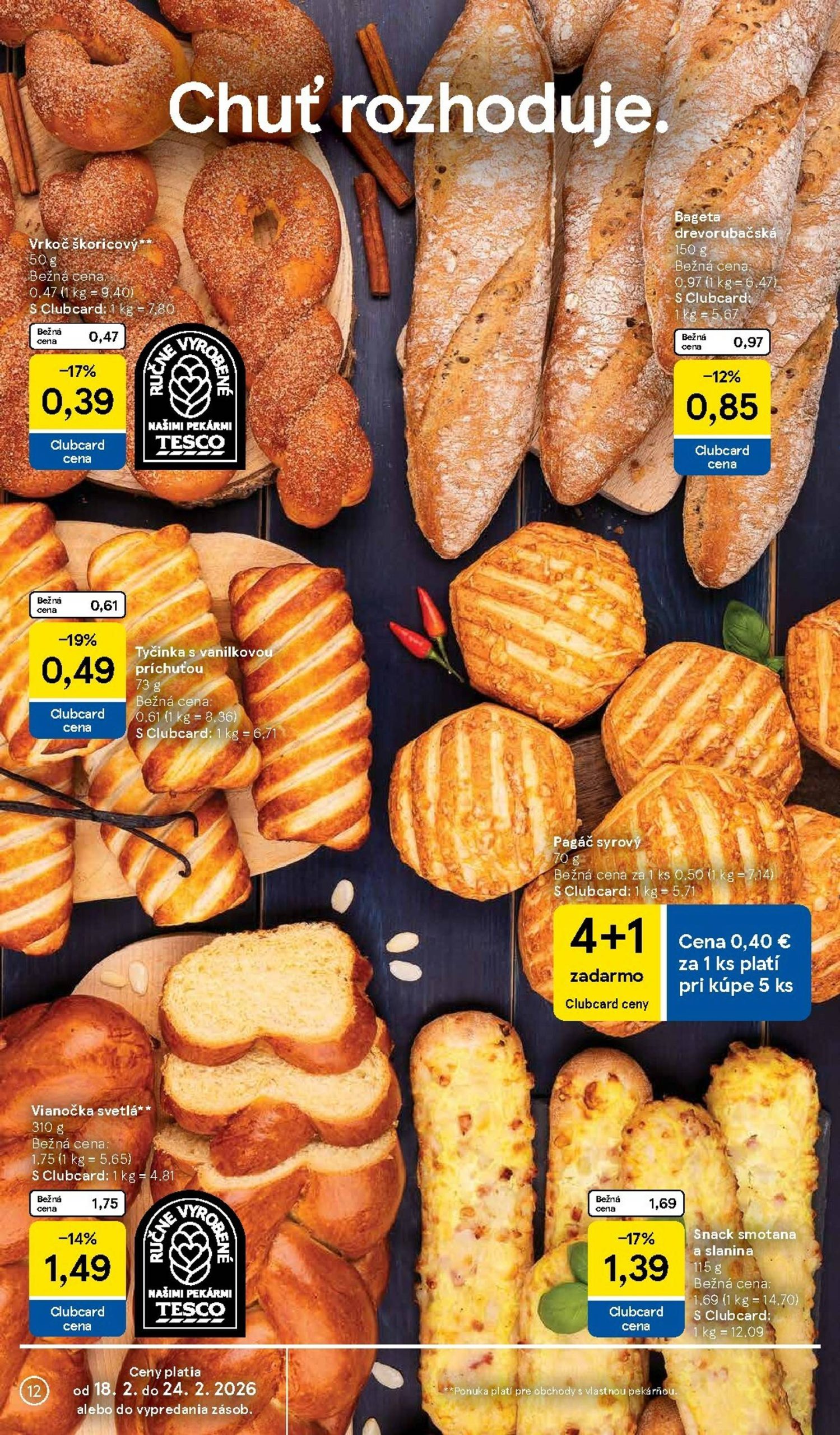 Page 12 of Aktuálny tesco leták platný od stredy 18.02 do 24.02